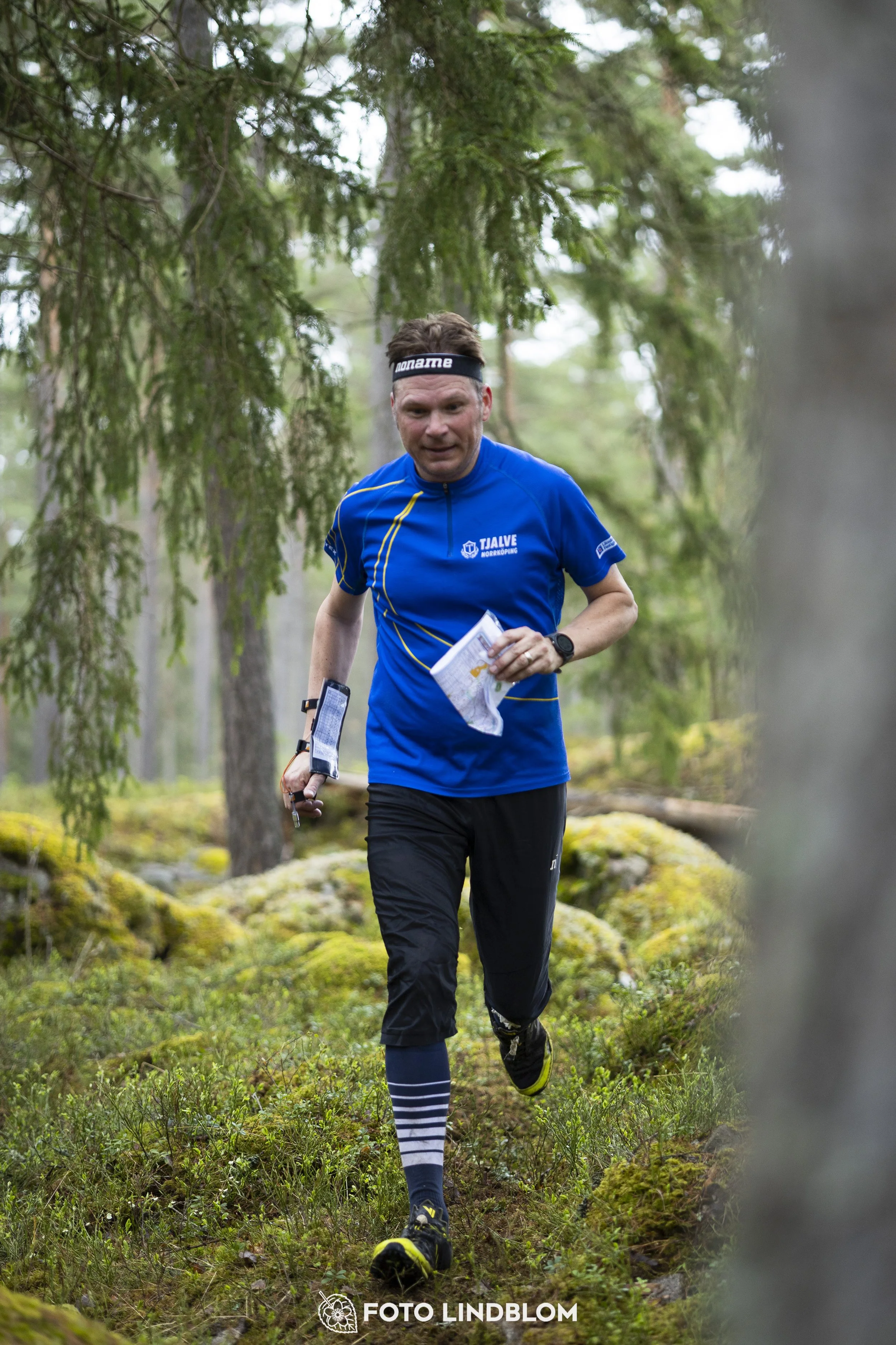A picture from the orienteering competition "Prästtomtadubbeln"