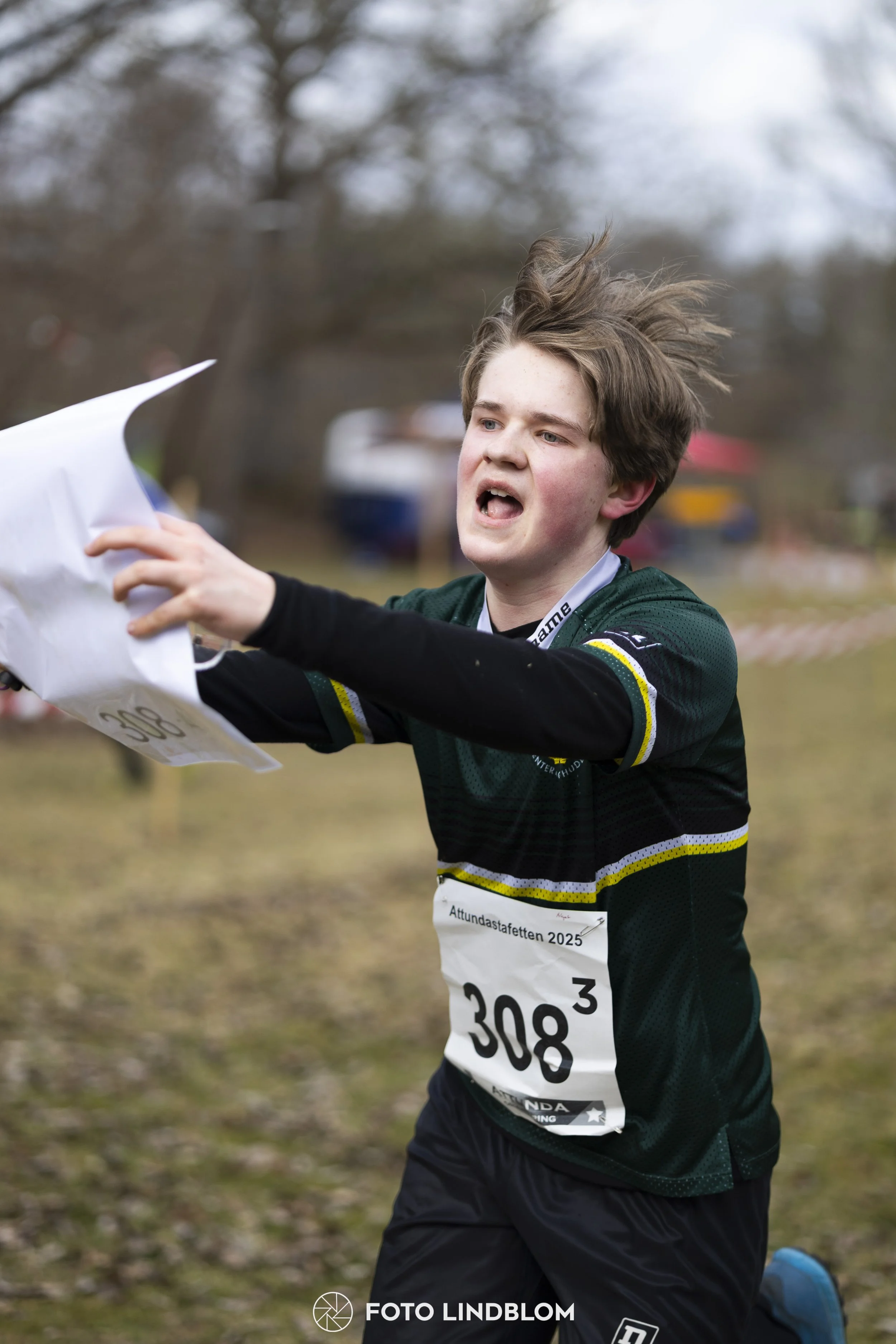 A picture from the orienteering relay competition "Attundastafetten"