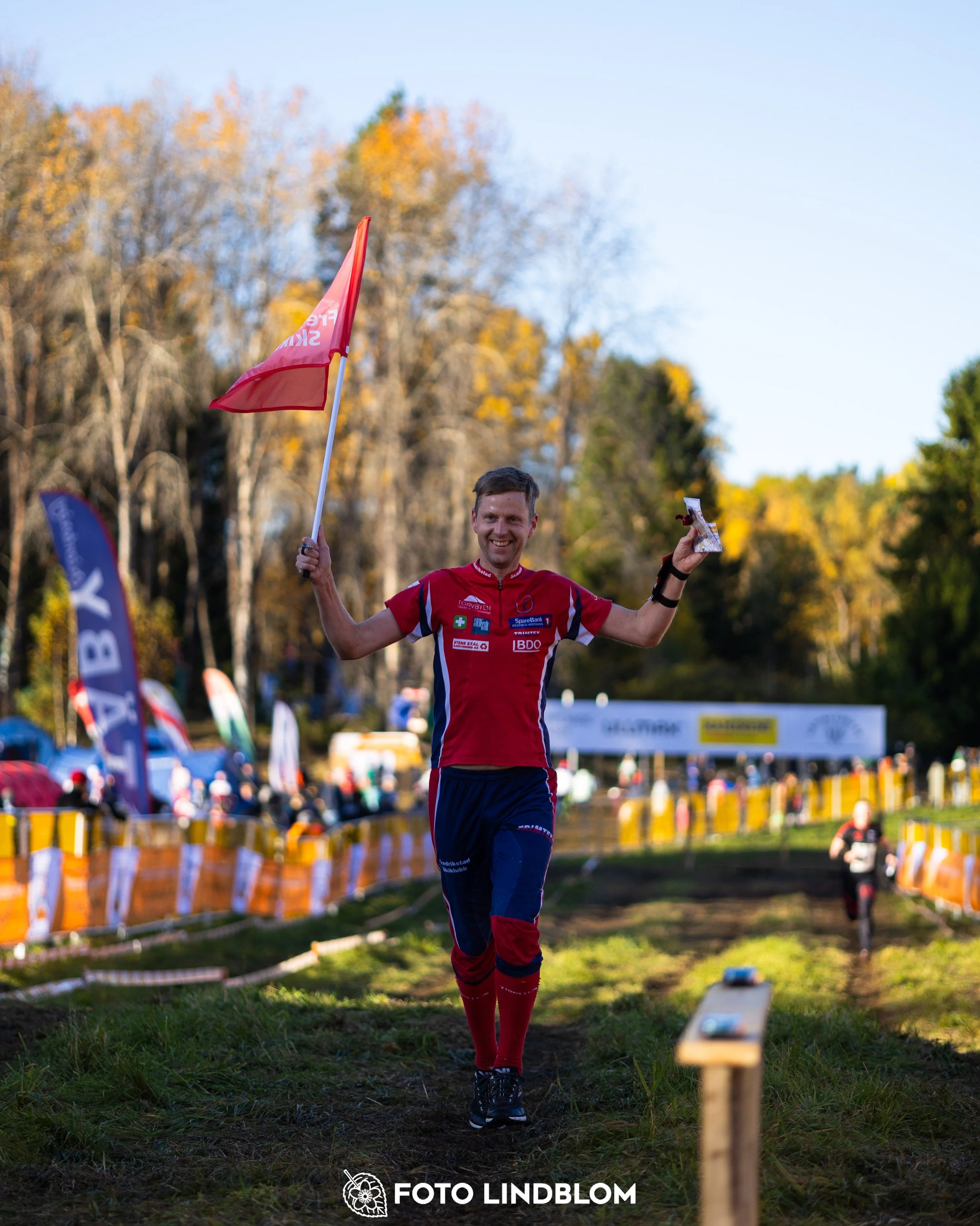 A picture from the 25-Manna orienteering event taken by Foto Lindblom