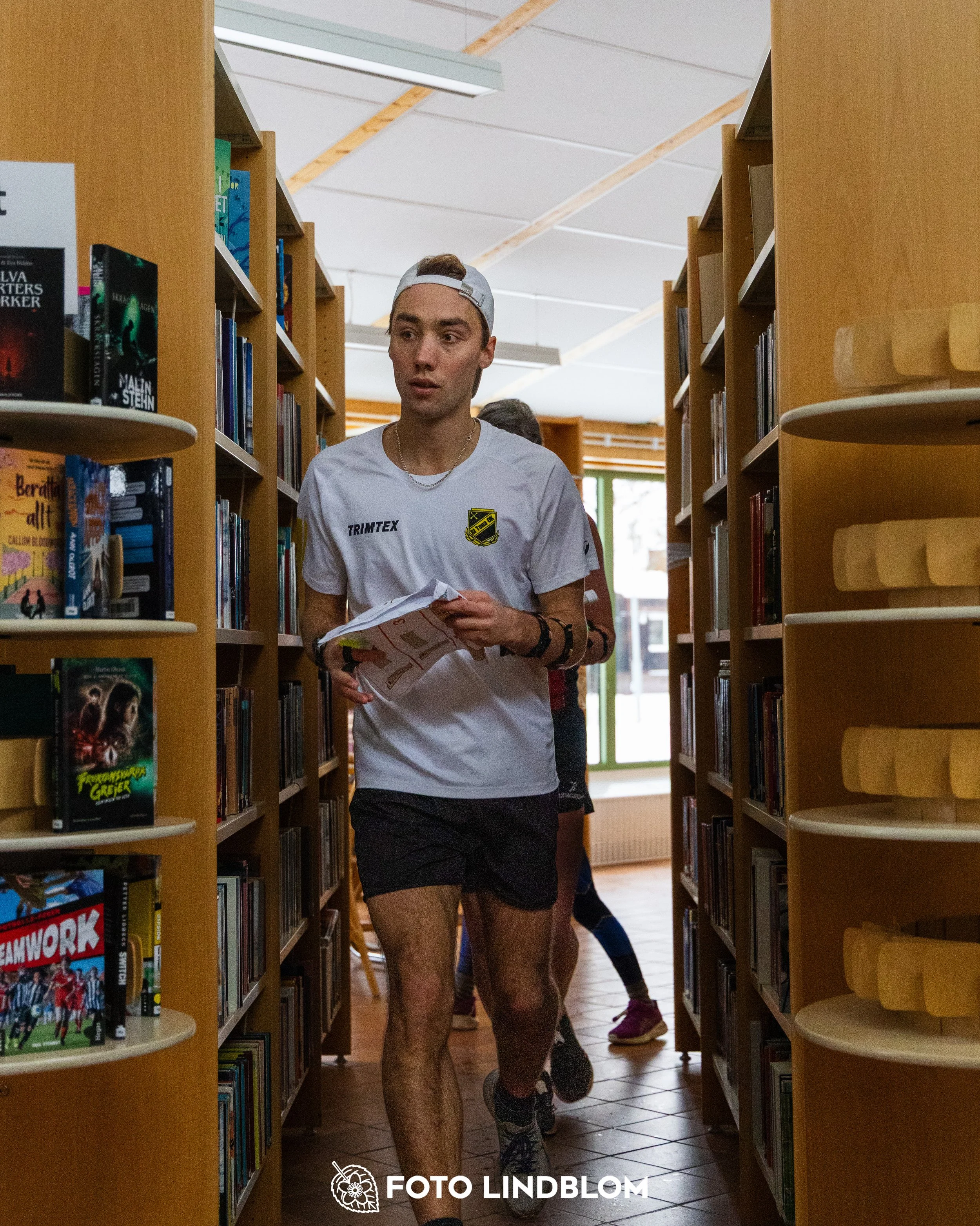 A picture from the indoor orienteering event Viken Indoor taken by Foto Lindblom