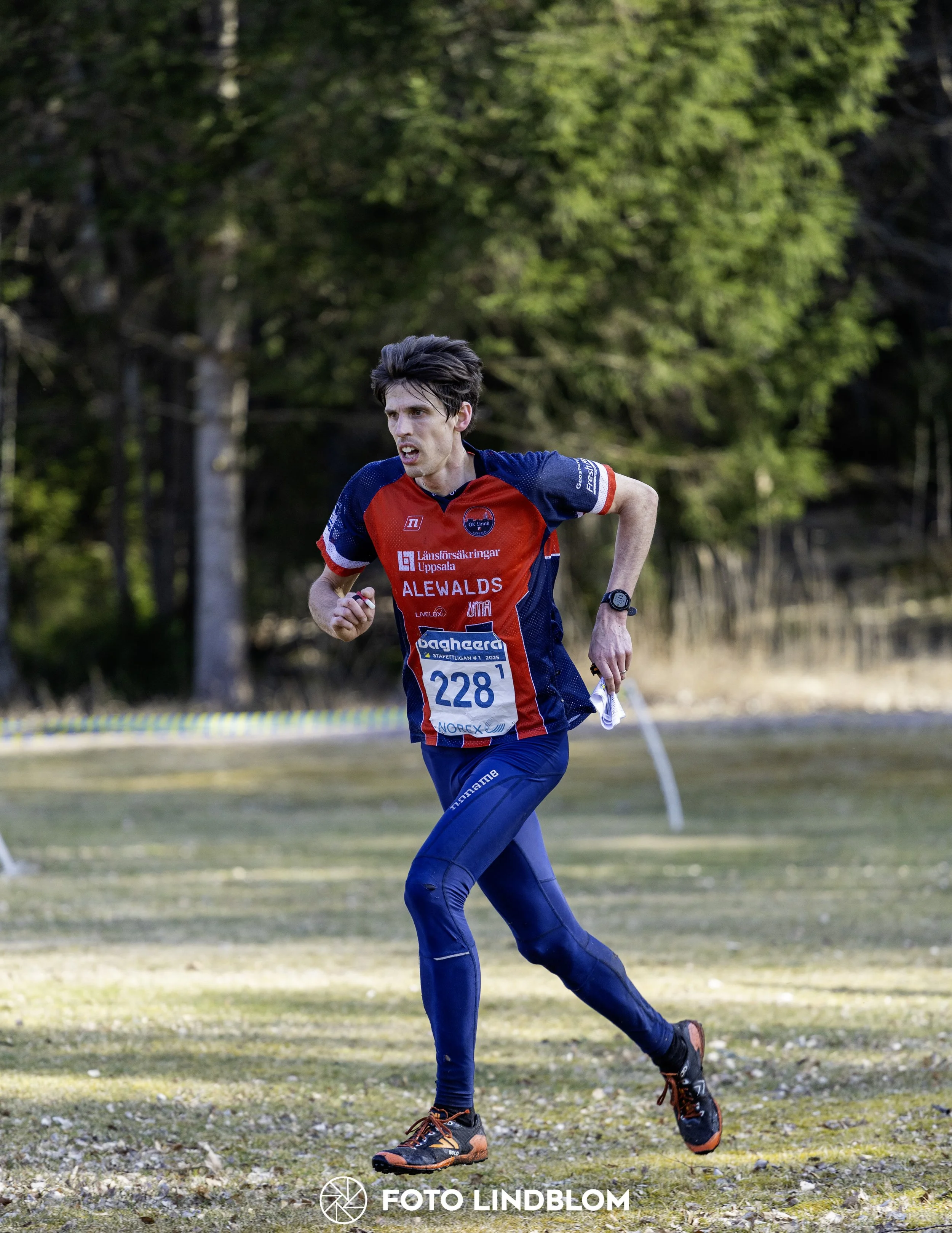 A picture from the orienteering relay competition "Måsen Staffeten"