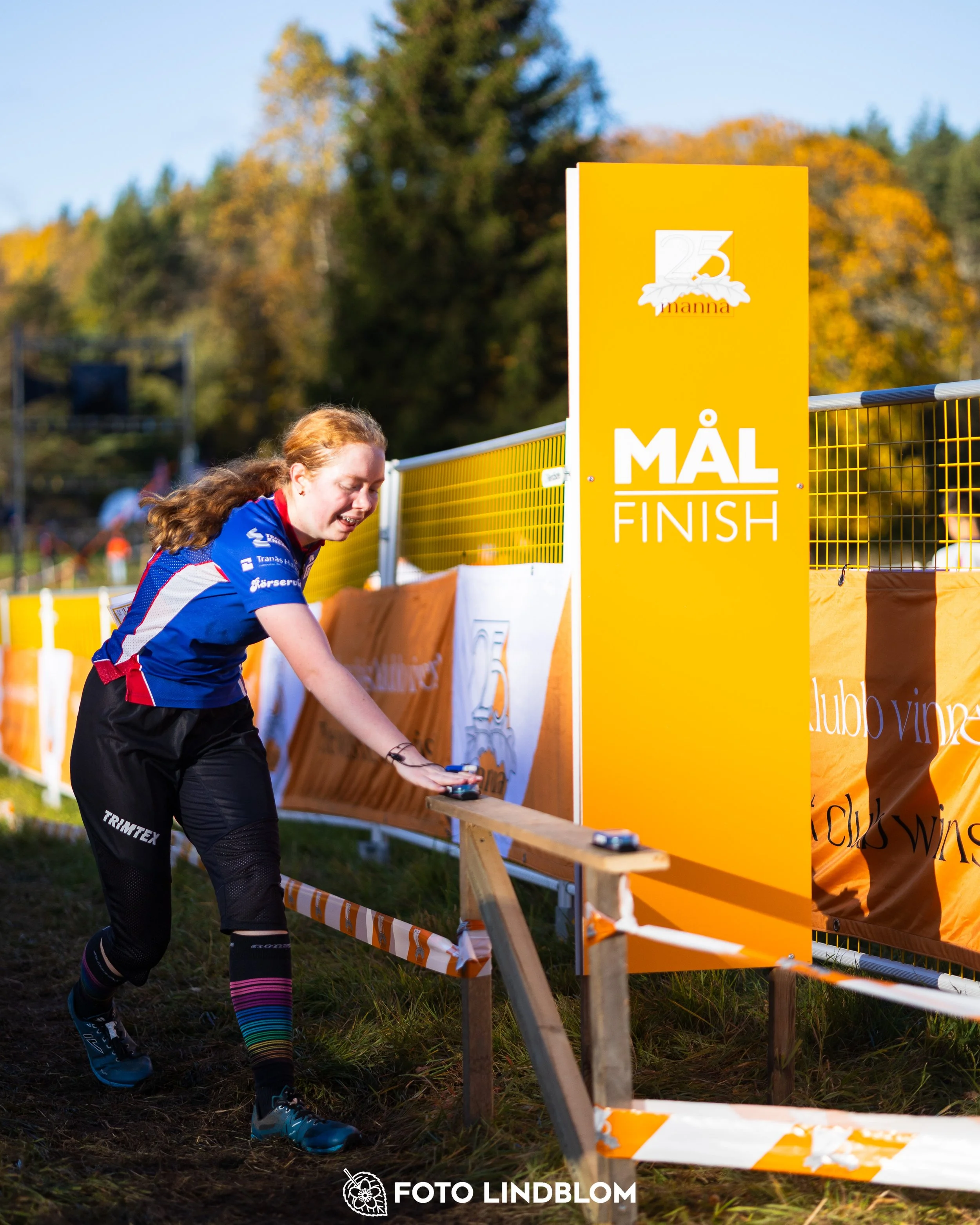 A picture from the 25-Manna orienteering event taken by Foto Lindblom
