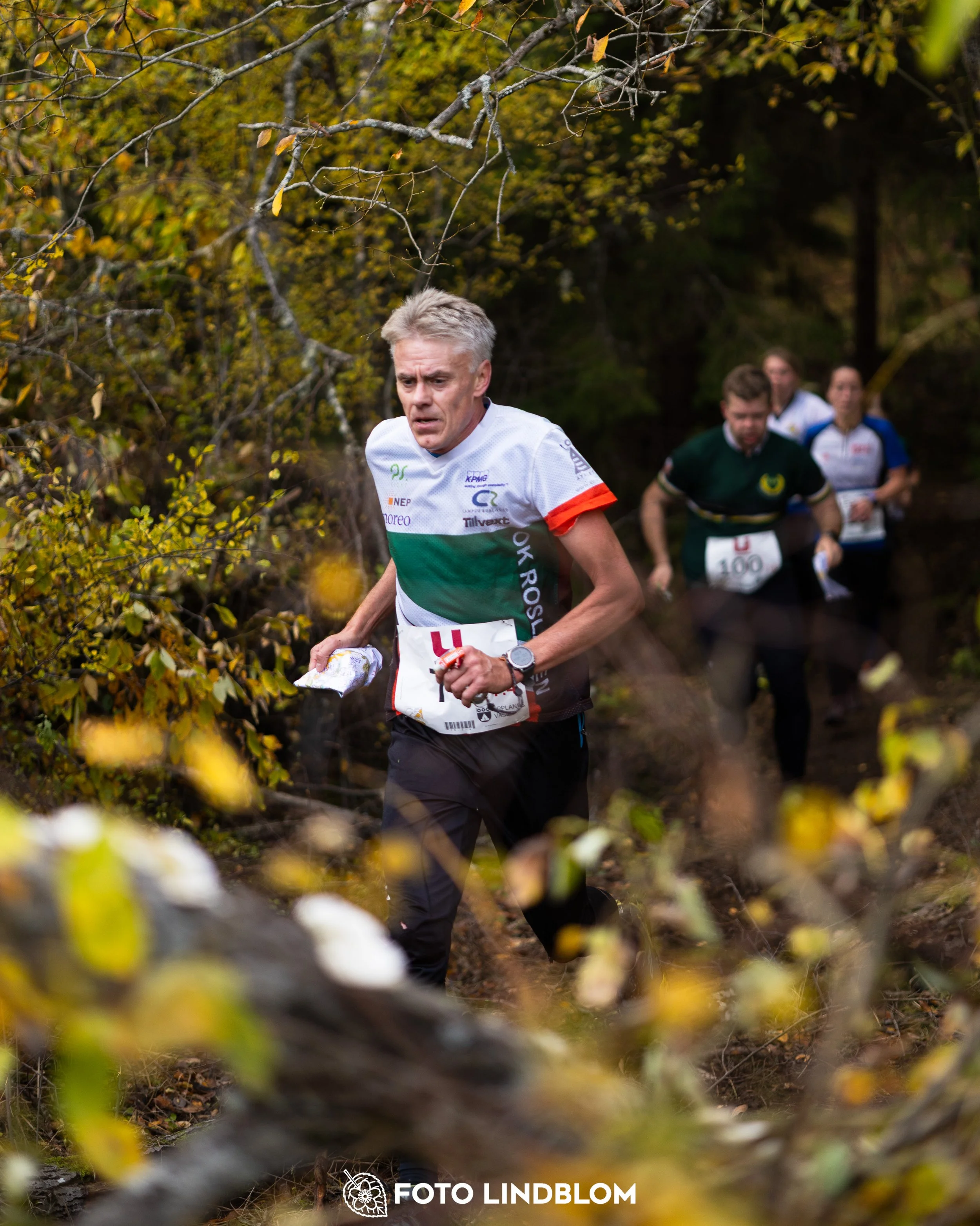 A picture from the 25-Manna orienteering event taken by Foto Lindblom