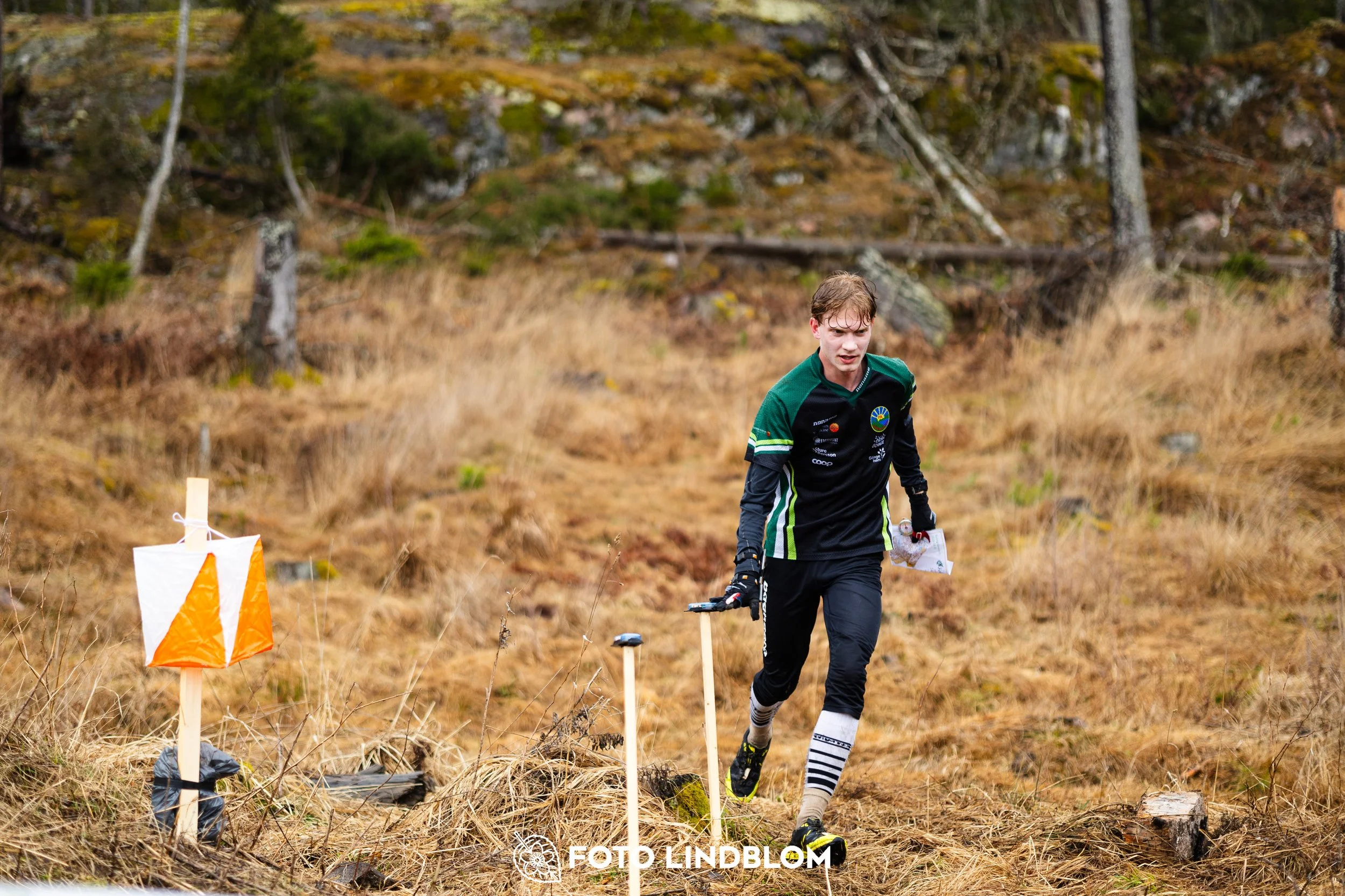A photo from a middle distance orienteering event in Kolmården during the Swedish League 2026, captured by Foto Lindblom.