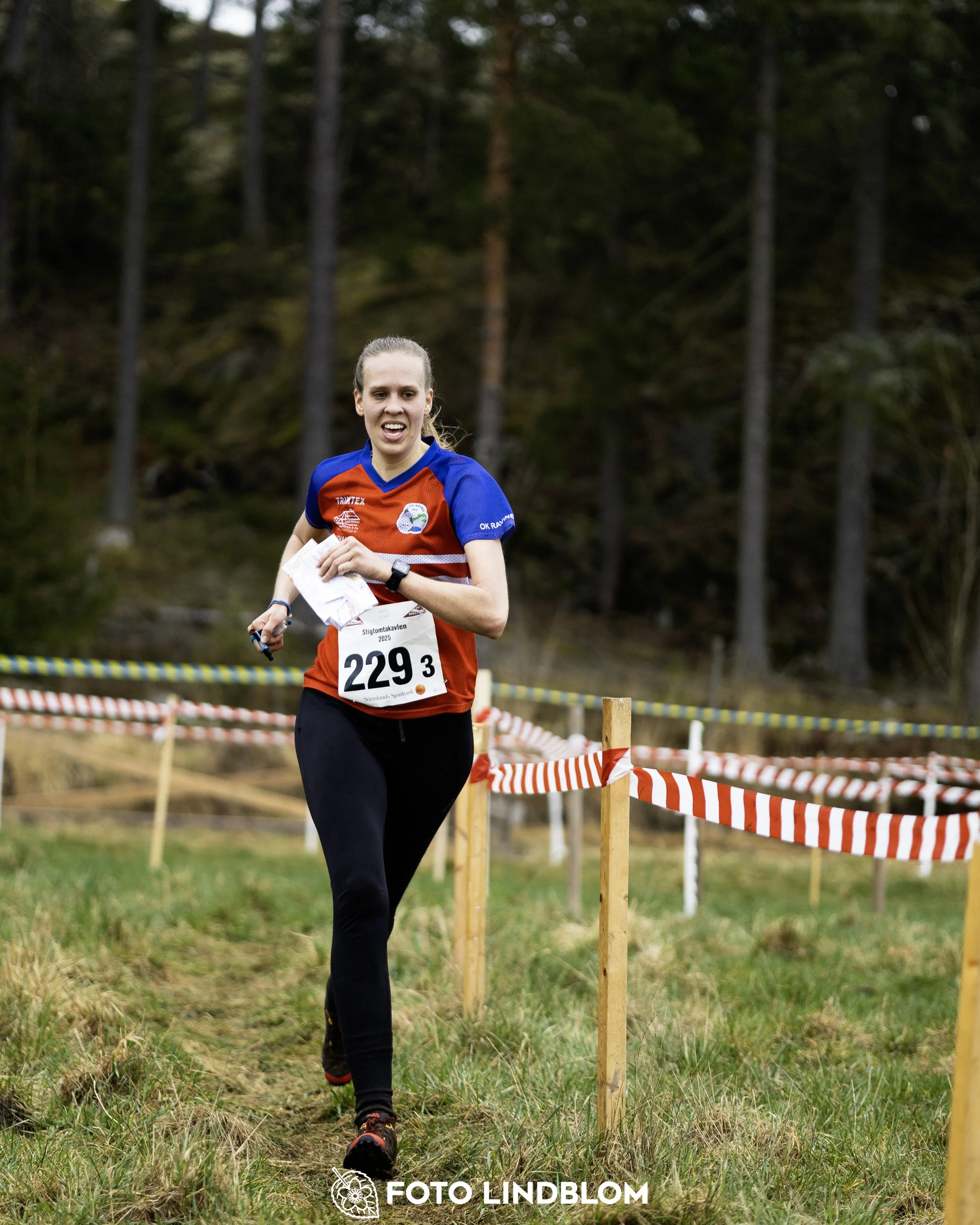 A picture from the orienteering relay competition "Stigtomtakavlen"