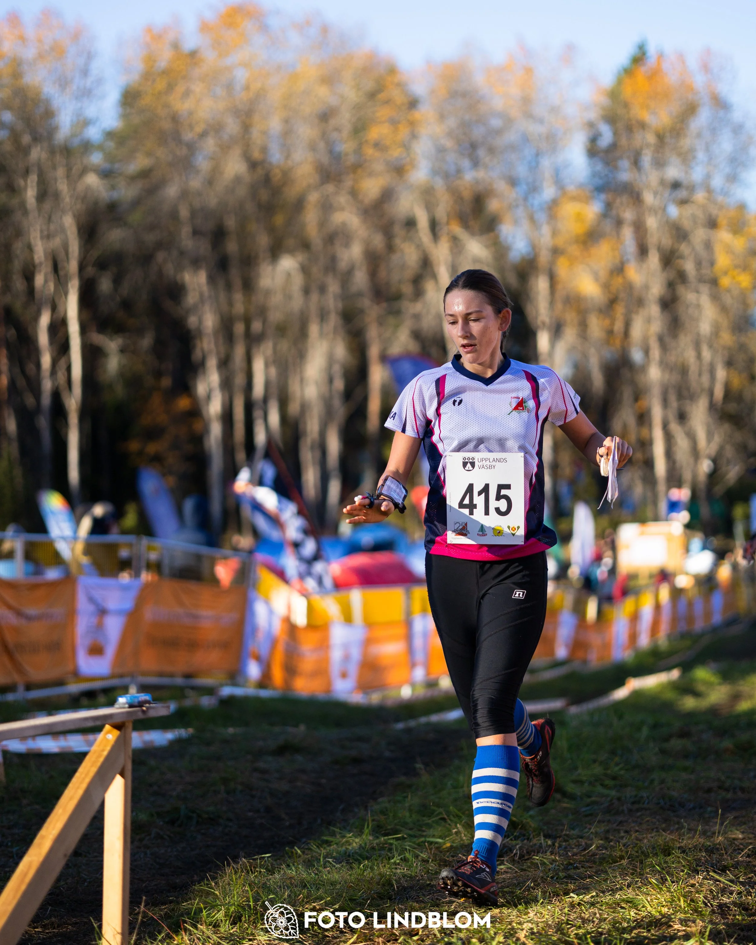 A picture from the 25-Manna orienteering event taken by Foto Lindblom