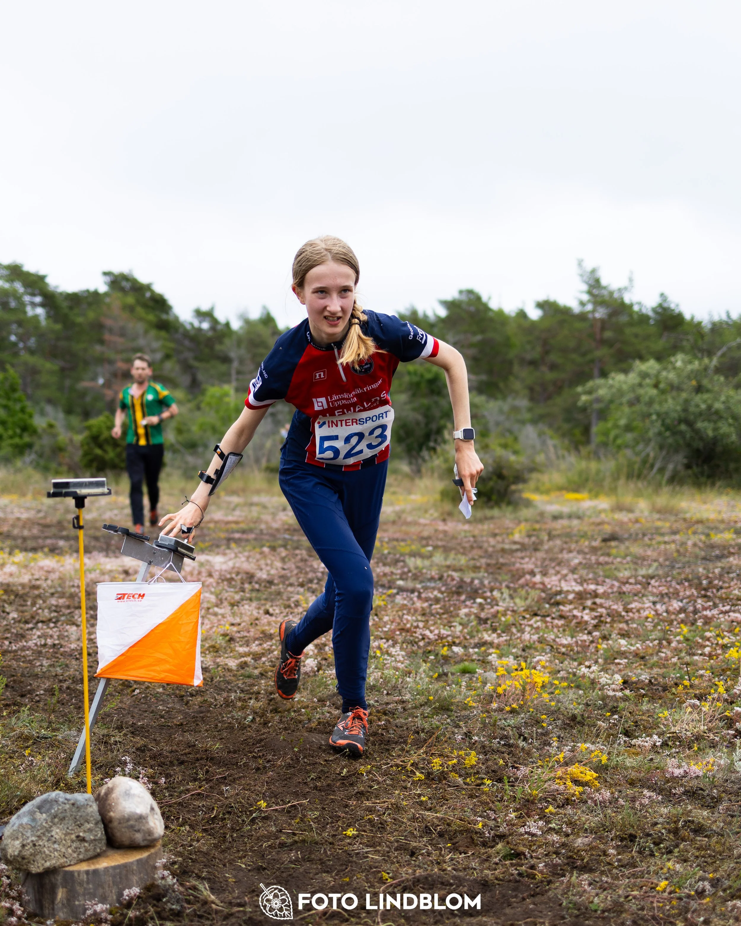 A picture from the Gotlands 3-Dagars orienteering competition