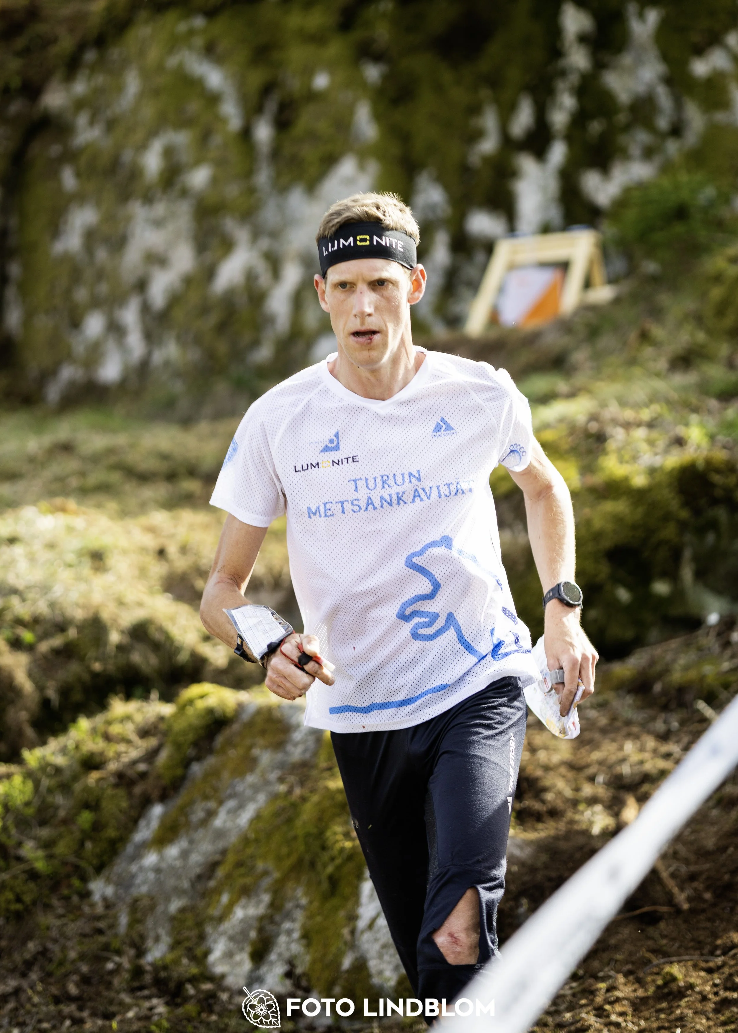 A picture from the third stage of the Swedish League orienteering competition