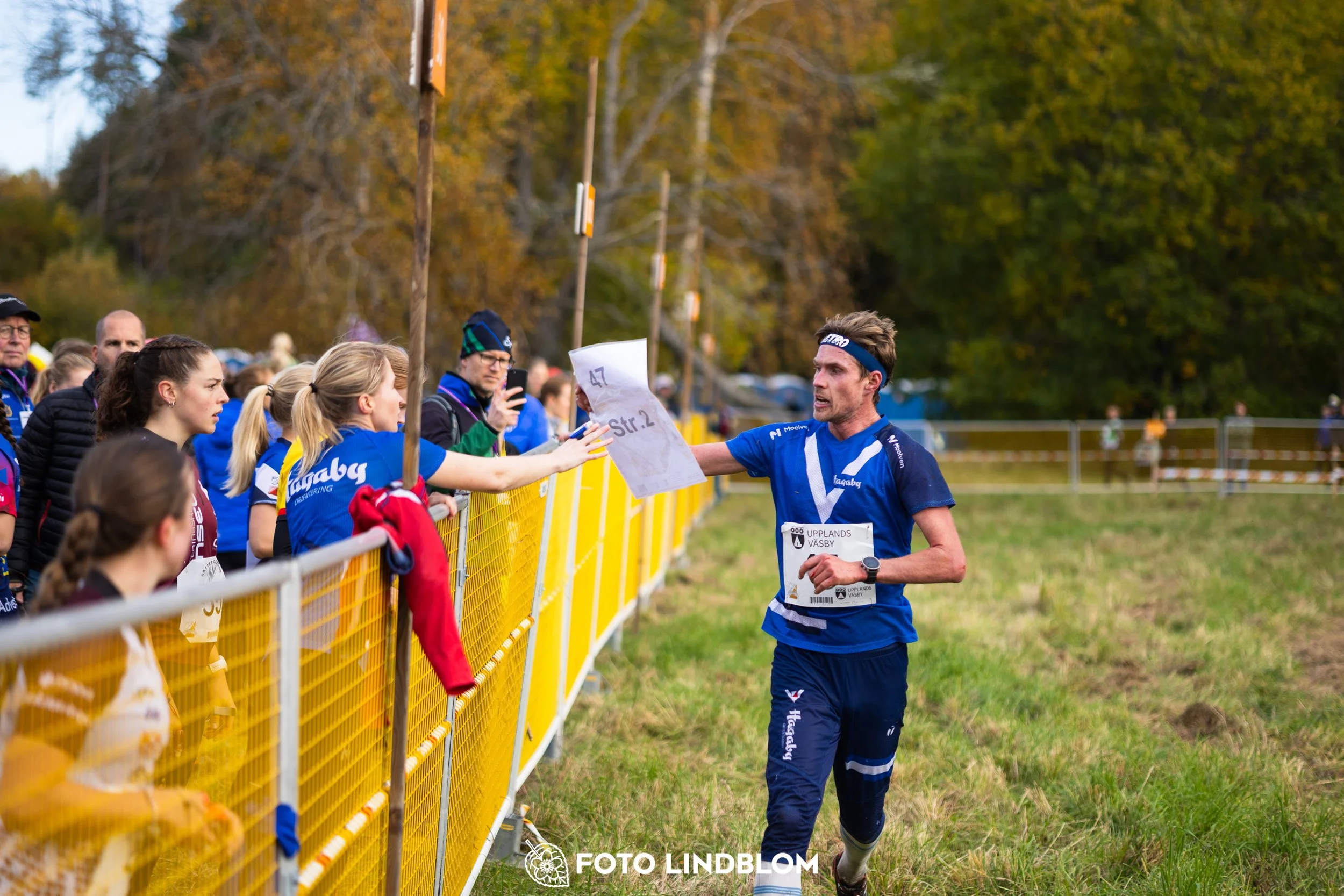 A picture from the 25-Manna orienteering event taken by Foto Lindblom