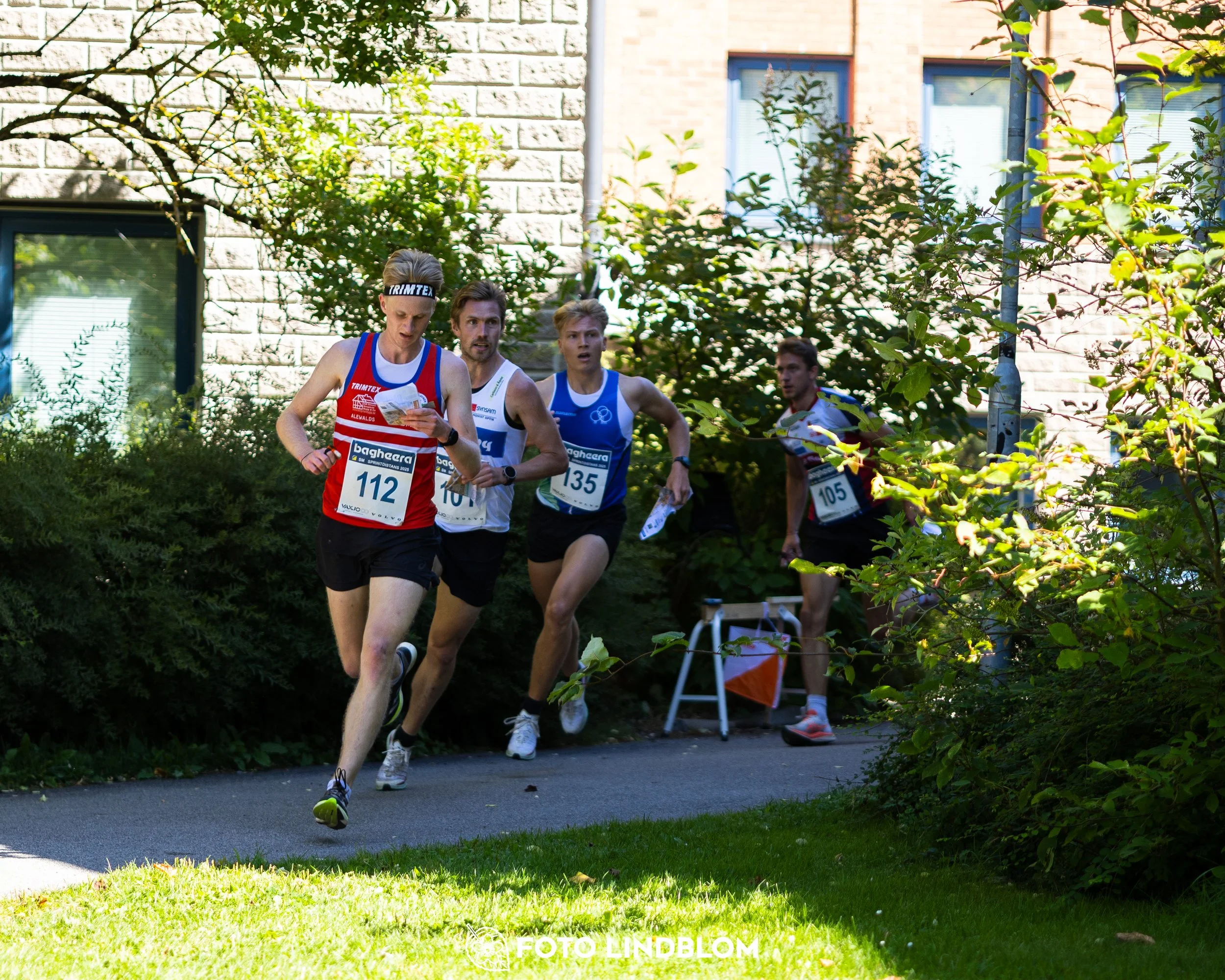 A picture from the Swedish national championship in knock out orienteering  taken by Foto Lindblom