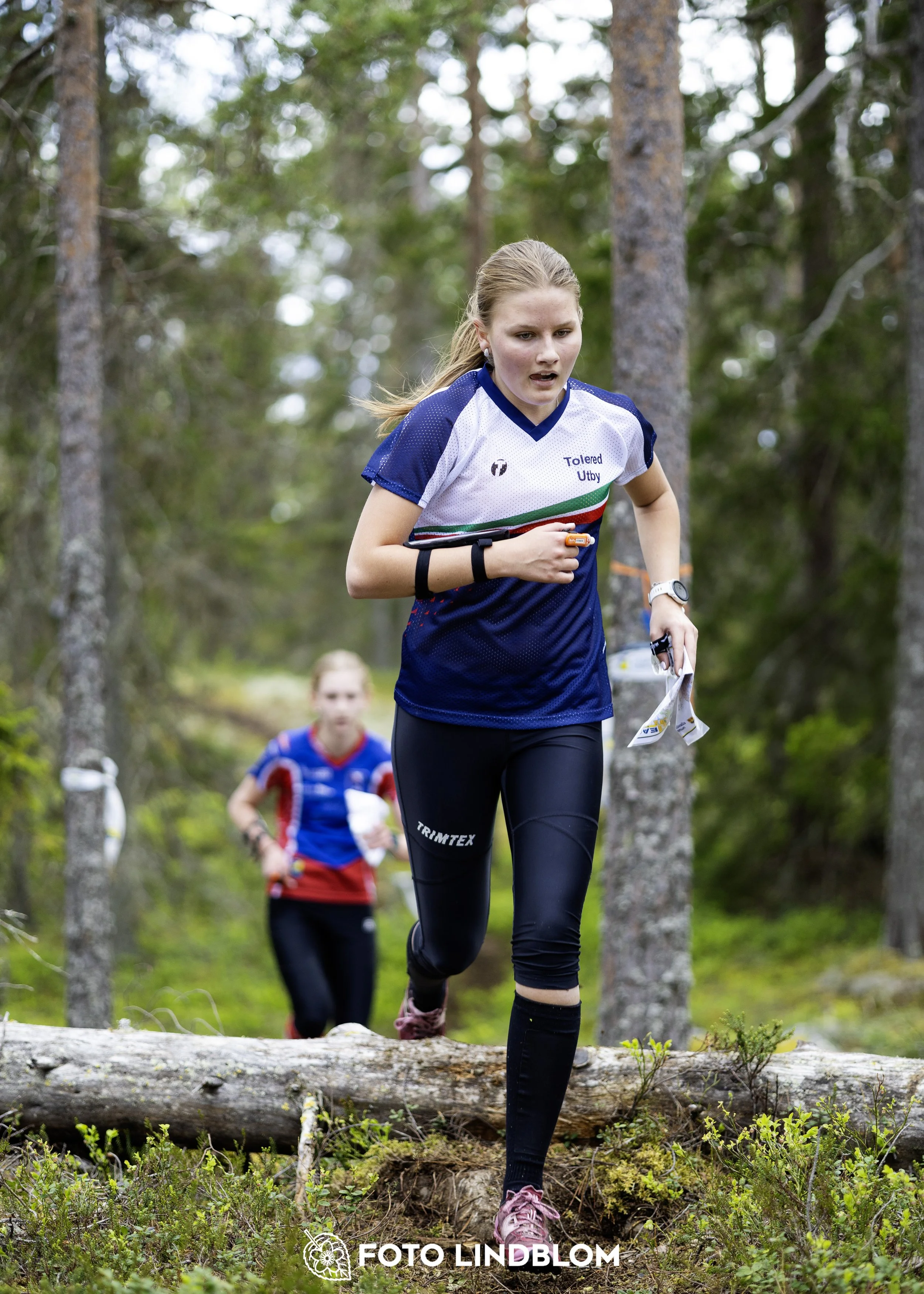 A picture from the seventh stage of the Swedish League orienteering competition