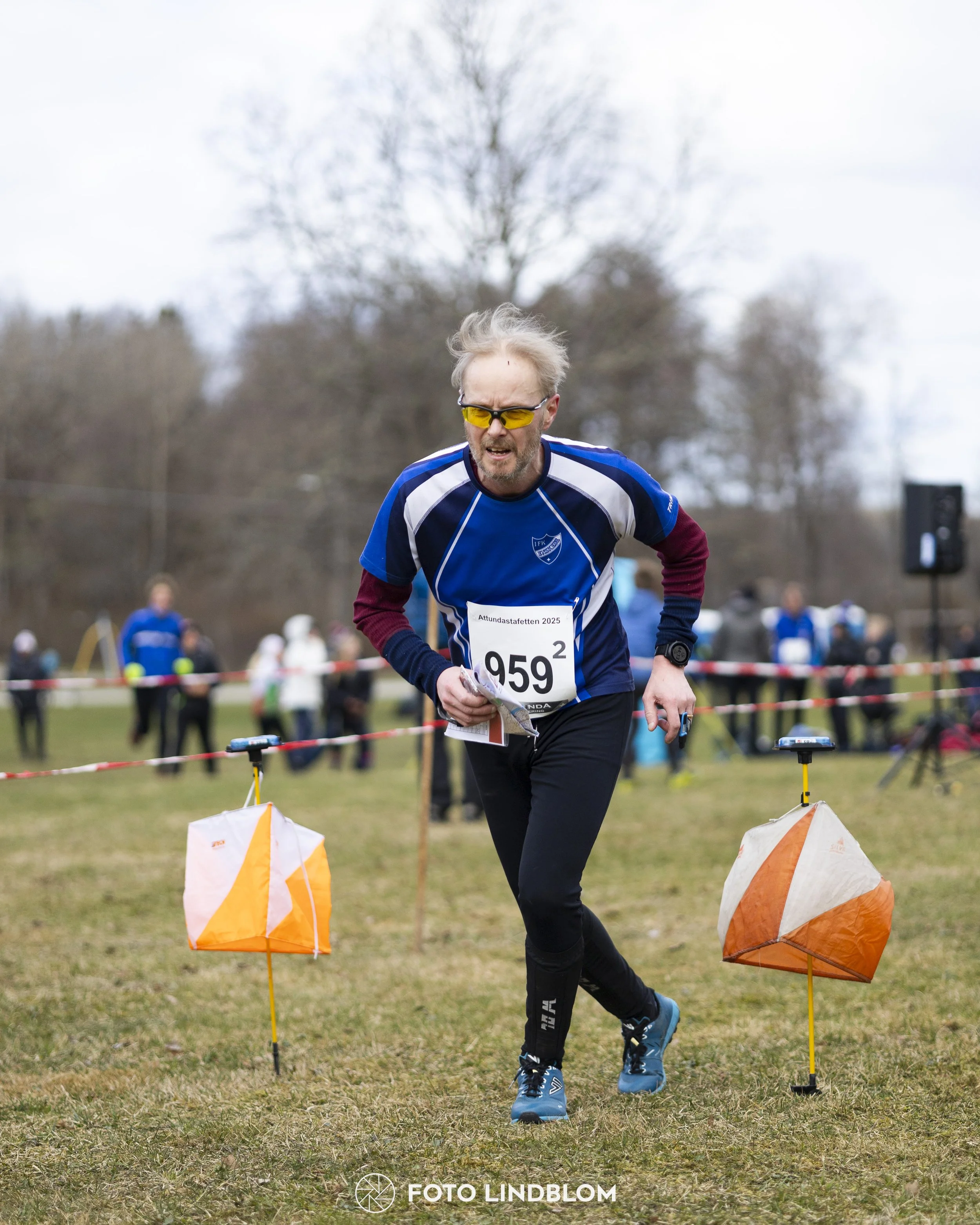 A picture from the orienteering relay competition "Attundastafetten"