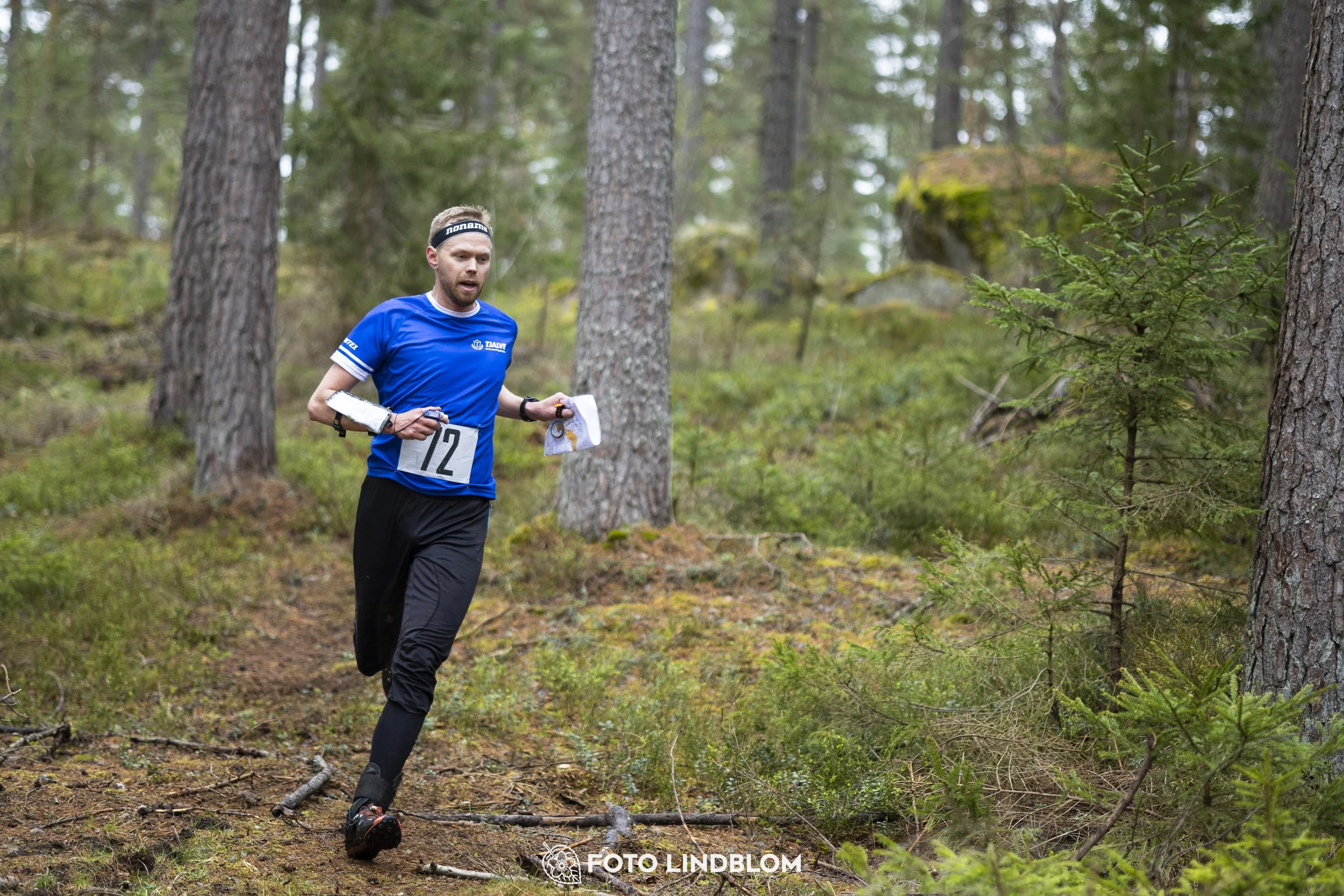 A picture from the orienteering competition "Prästtomtadubbeln"