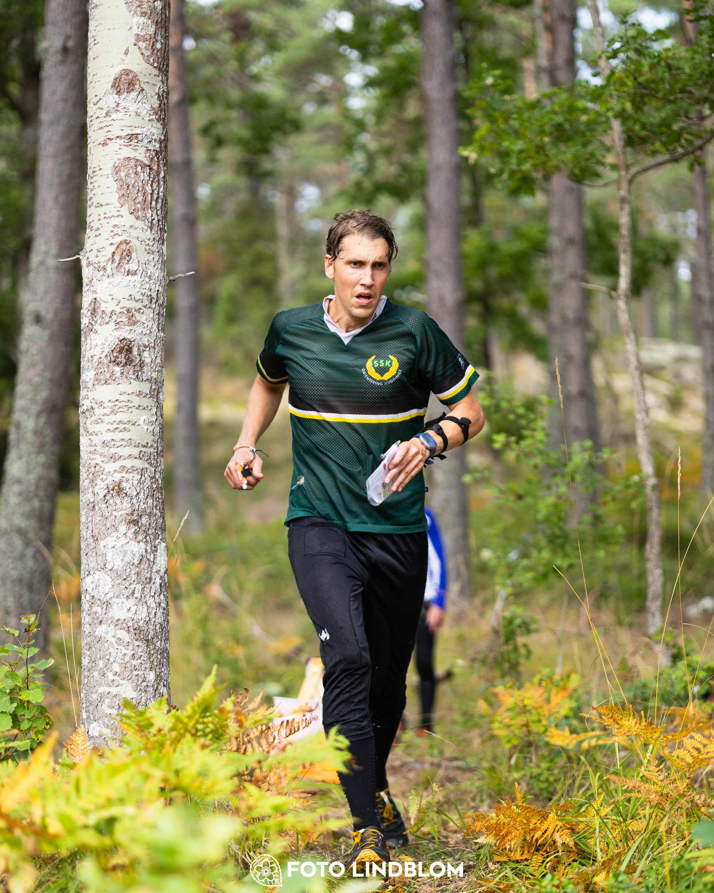 A picture from the Stockholm district championship in middle distance orienteering taken by Foto Lindblom