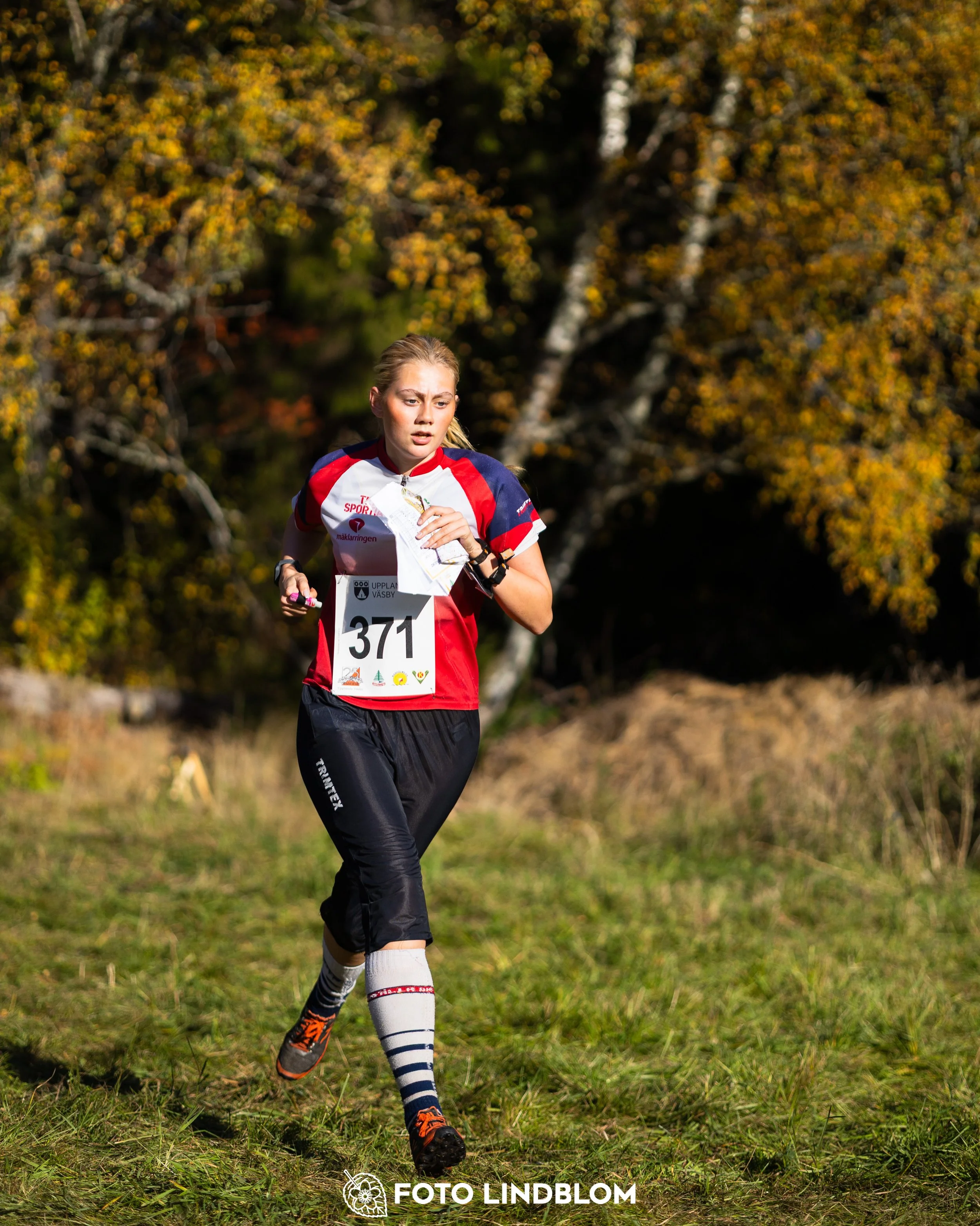 A picture from the 25-Manna orienteering event taken by Foto Lindblom