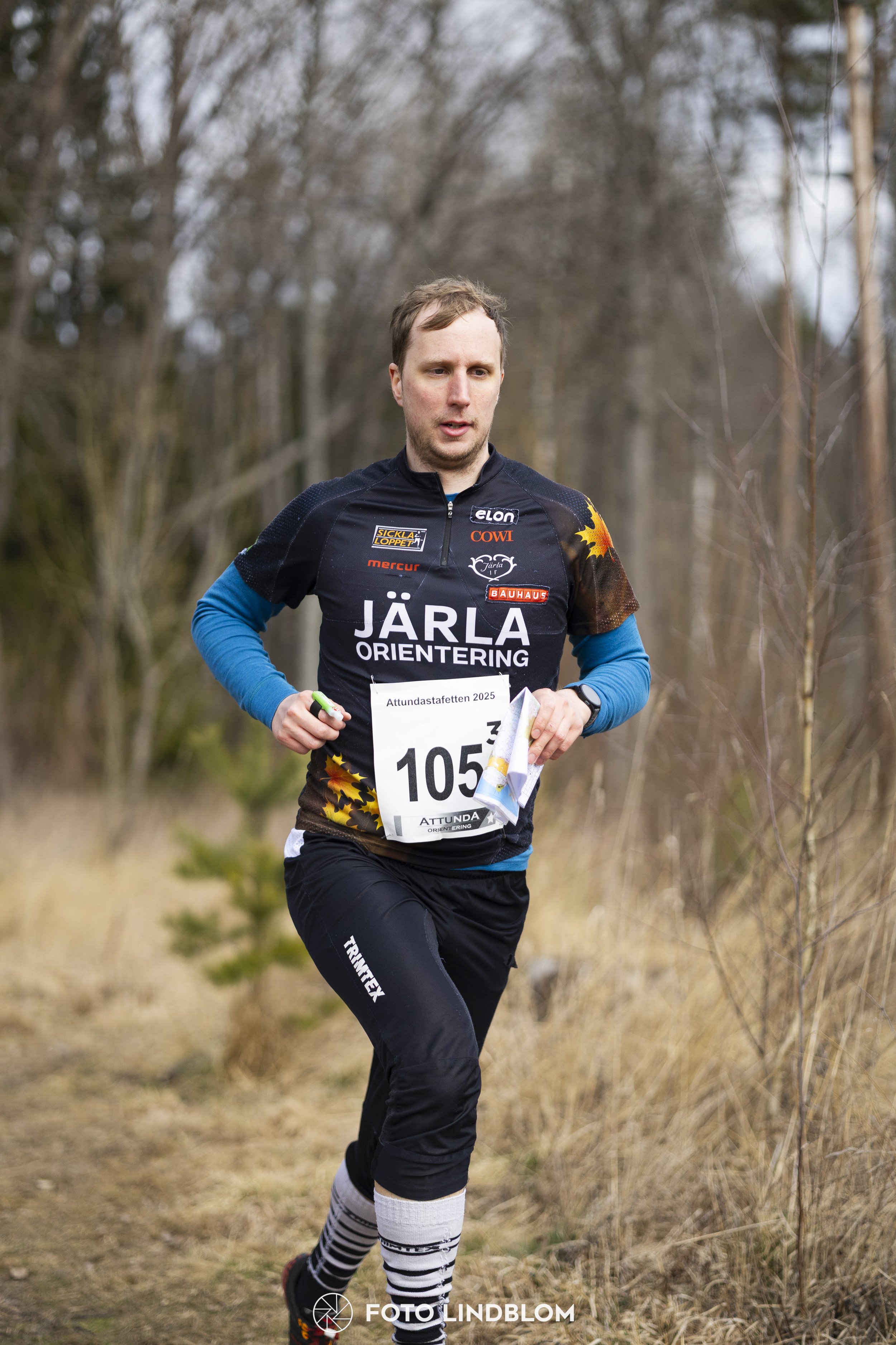 A picture from the orienteering relay competition "Attundastafetten"