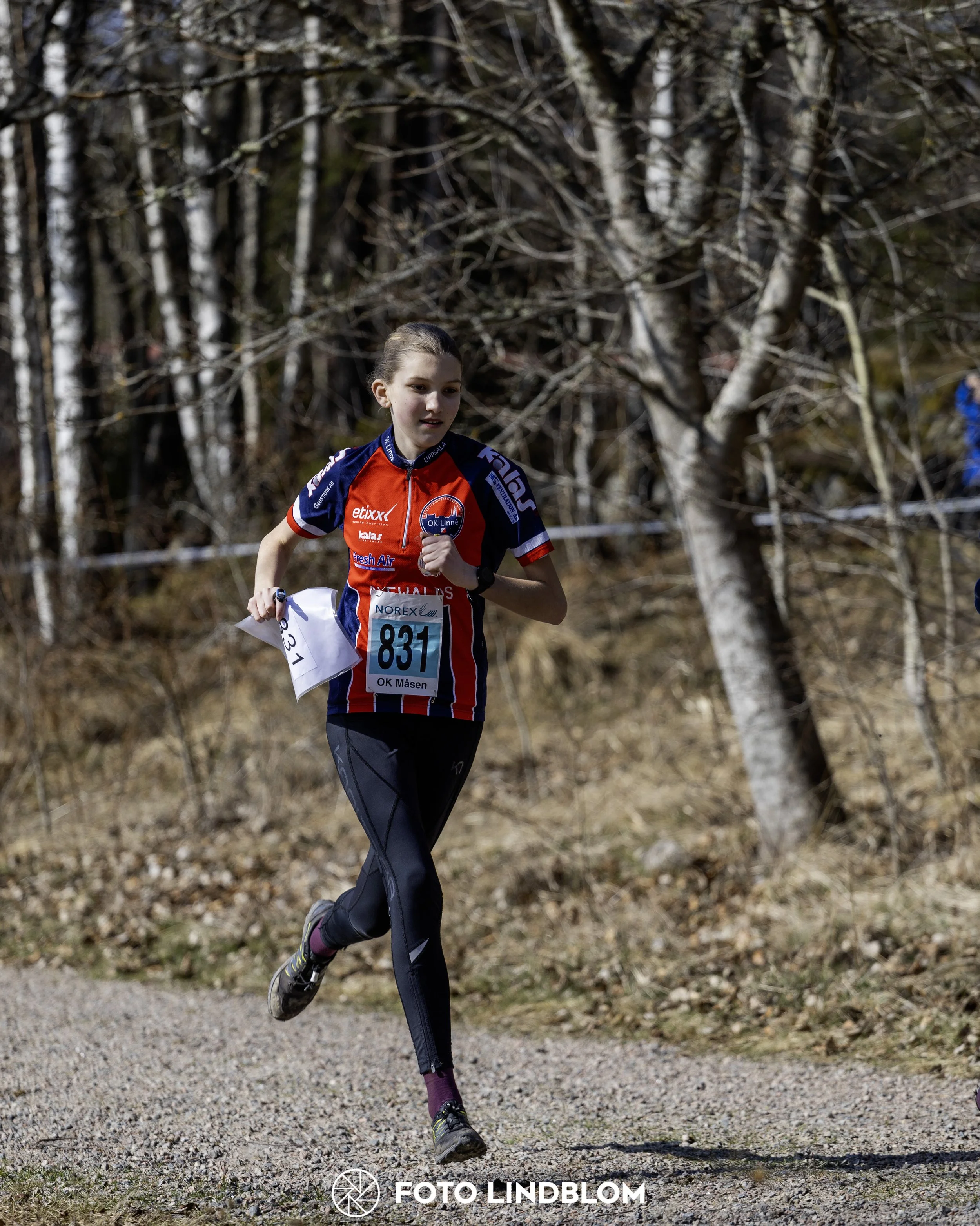 A picture from the orienteering relay competition "Måsen Staffeten"