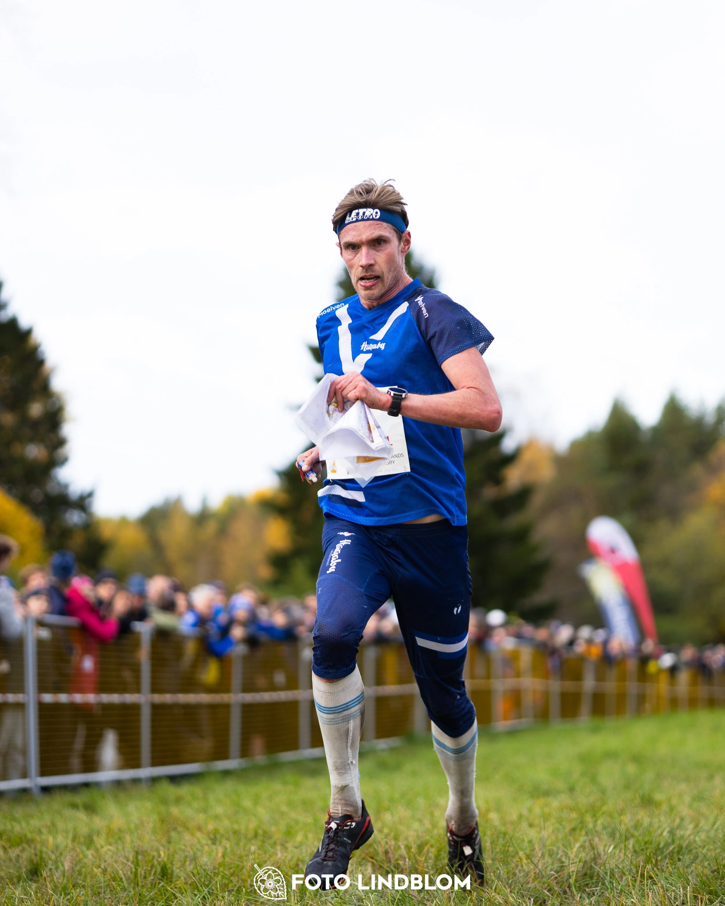 A picture from the 25-Manna orienteering event taken by Foto Lindblom