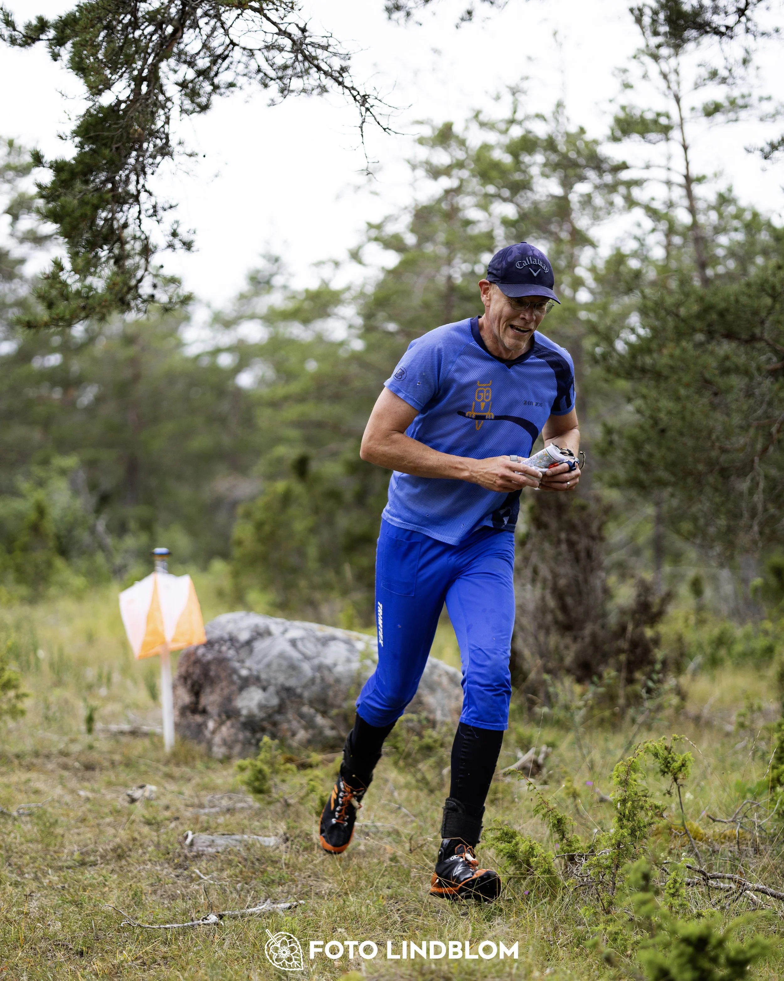 A picture from the Gotlands 2-Dagars orienteering competition