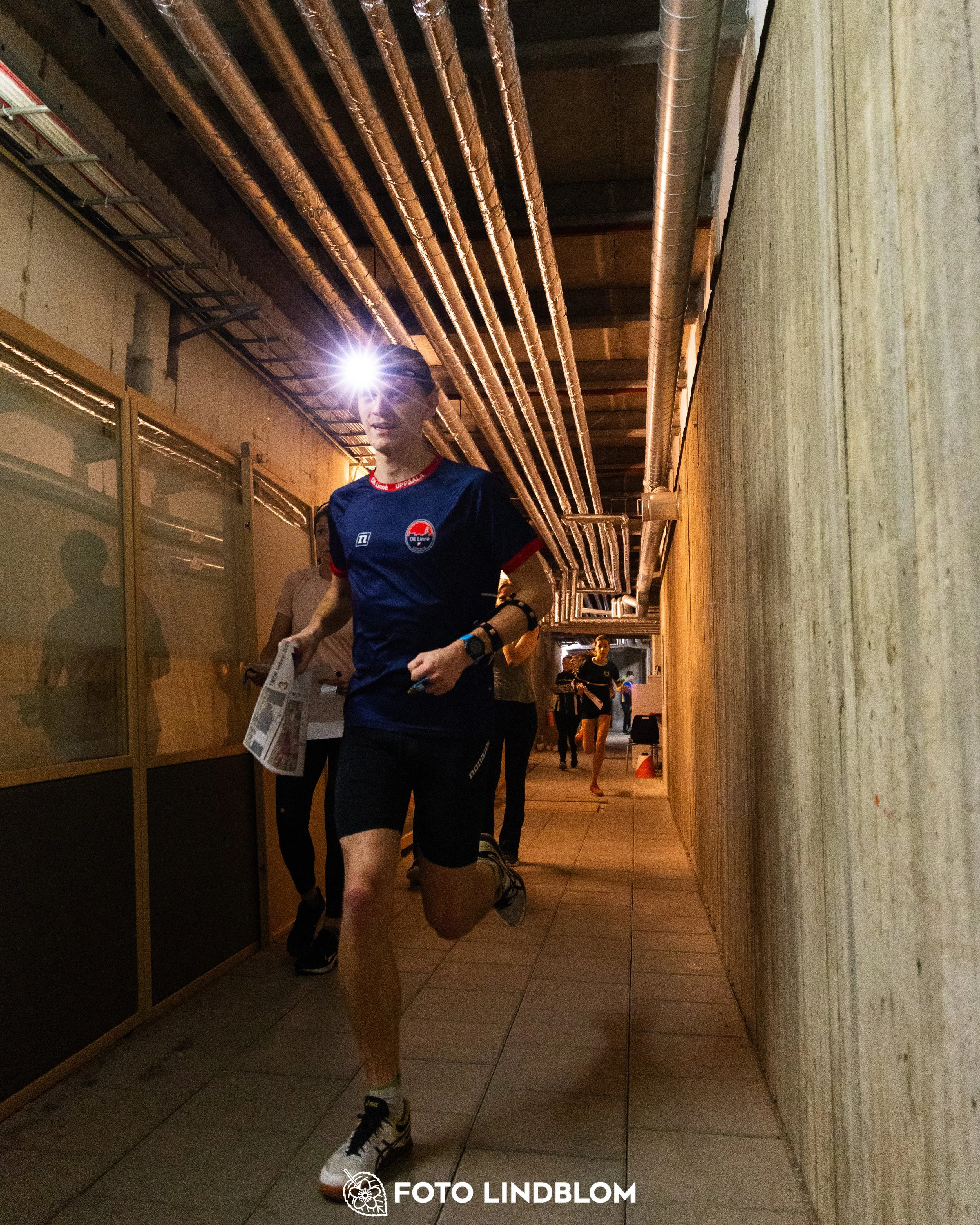 A picture from the indoor orienteering event TMOK Indoor taken by Foto Lindblom