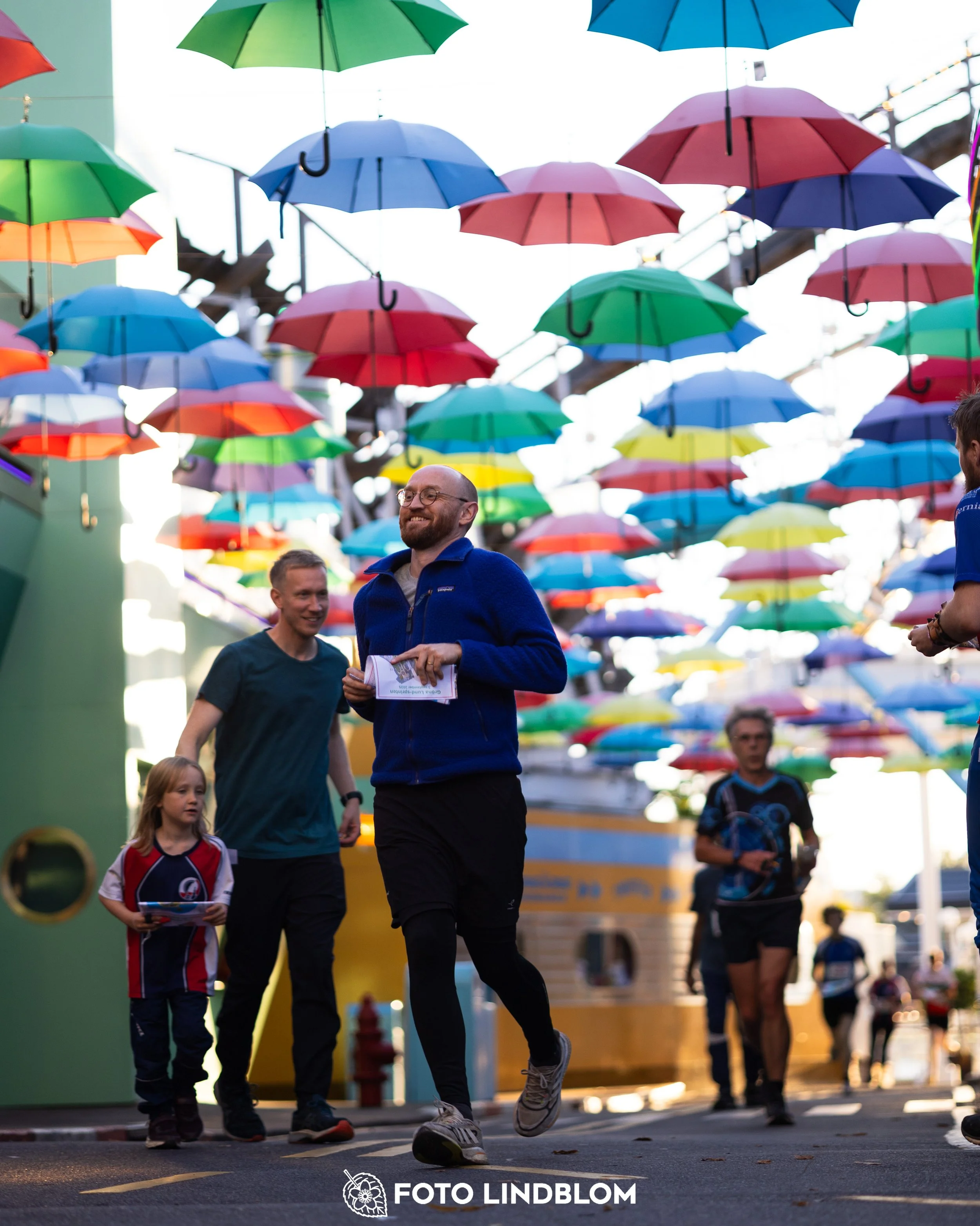 A picture from the orienteering event called Gröna Lund Sprinten taken by Foto Lindblom