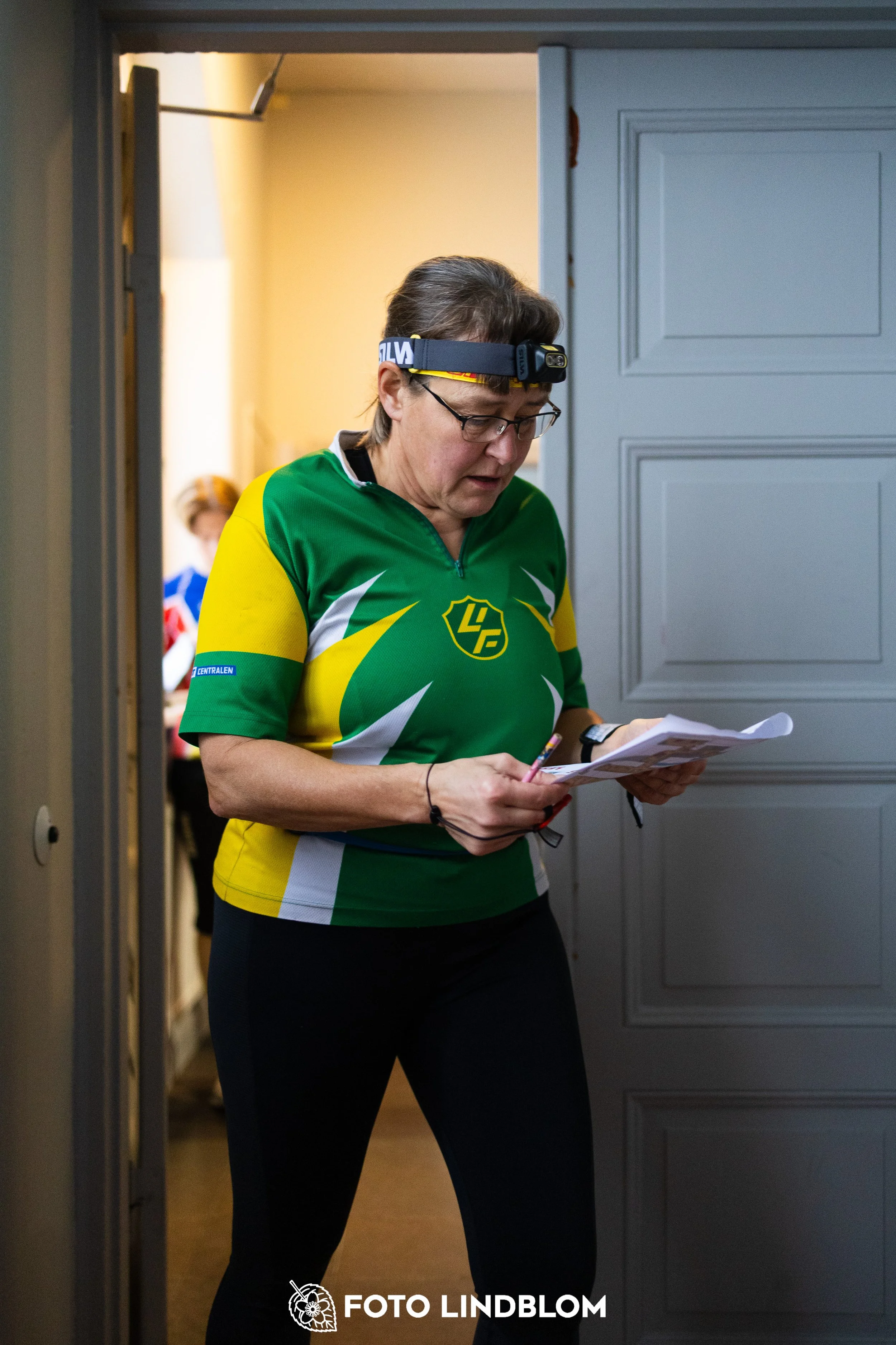 A picture from the indoor orienteering event Viken Indoor taken by Foto Lindblom