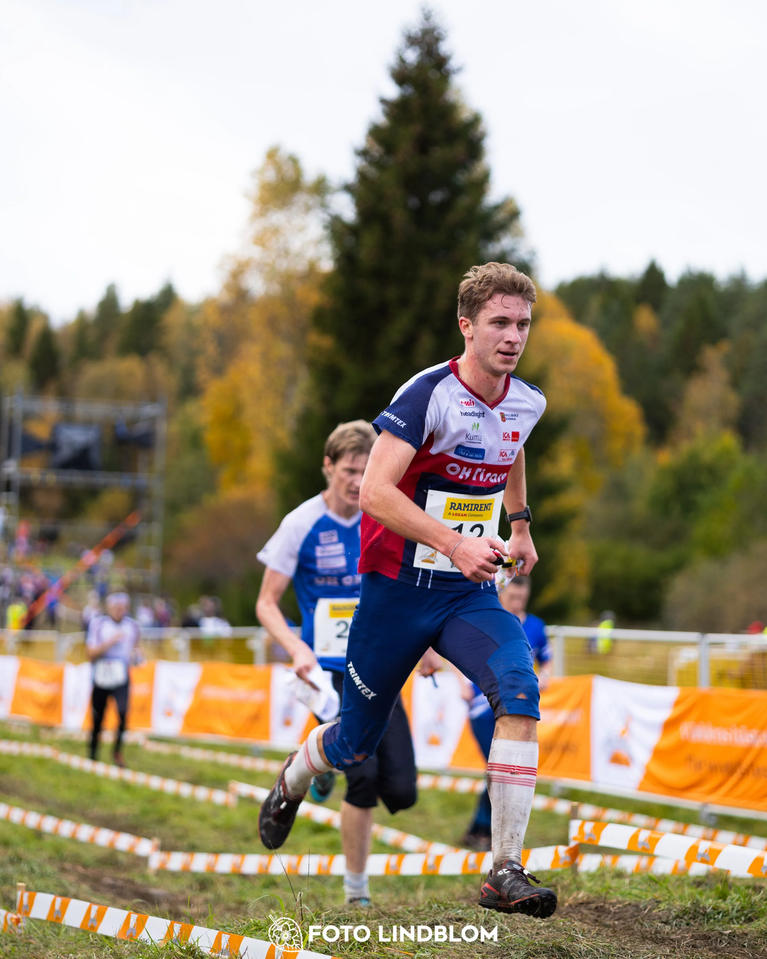 A picture from the 25-Manna orienteering event taken by Foto Lindblom