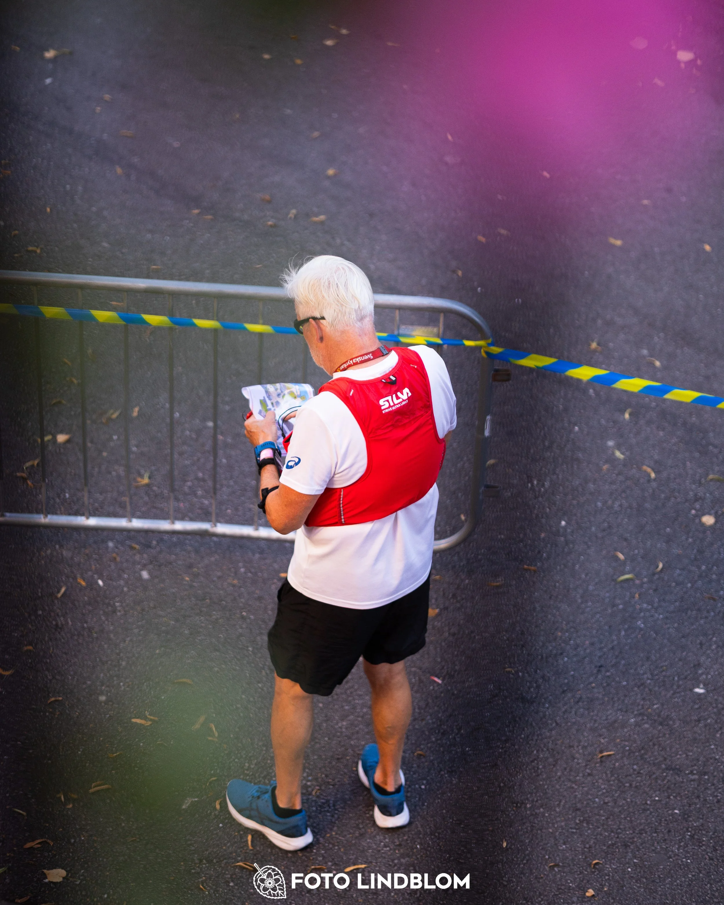 A picture from the orienteering event called Gröna Lund Sprinten taken by Foto Lindblom