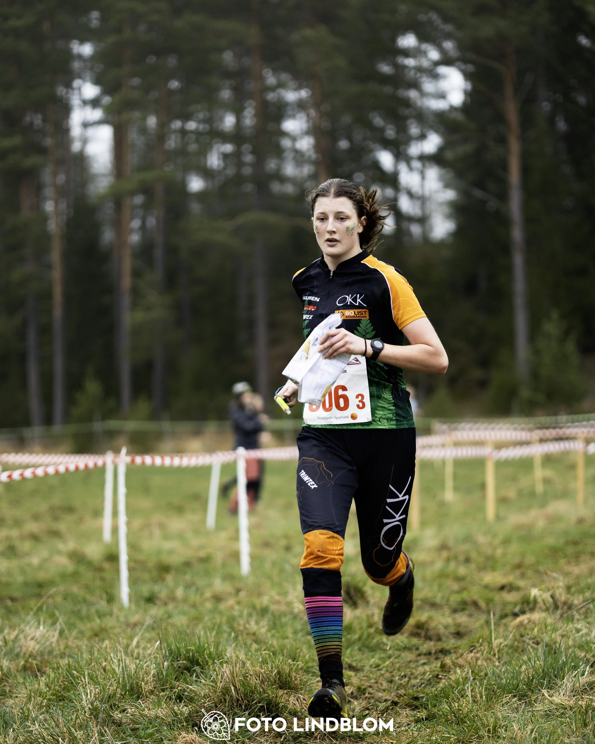 A picture from the orienteering relay competition "Stigtomtakavlen"