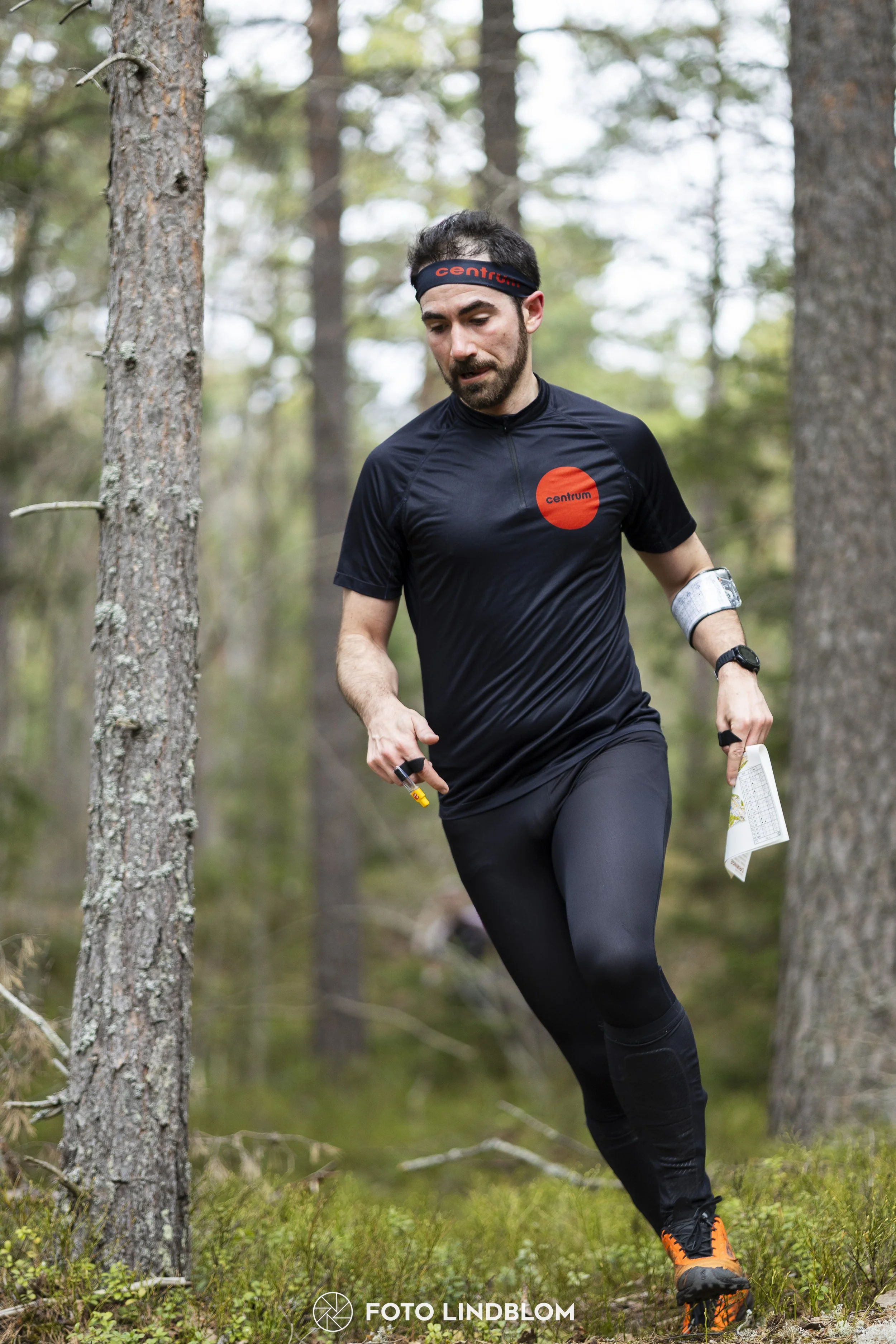 A picture from the orienteering competition "Orminge Medeln"