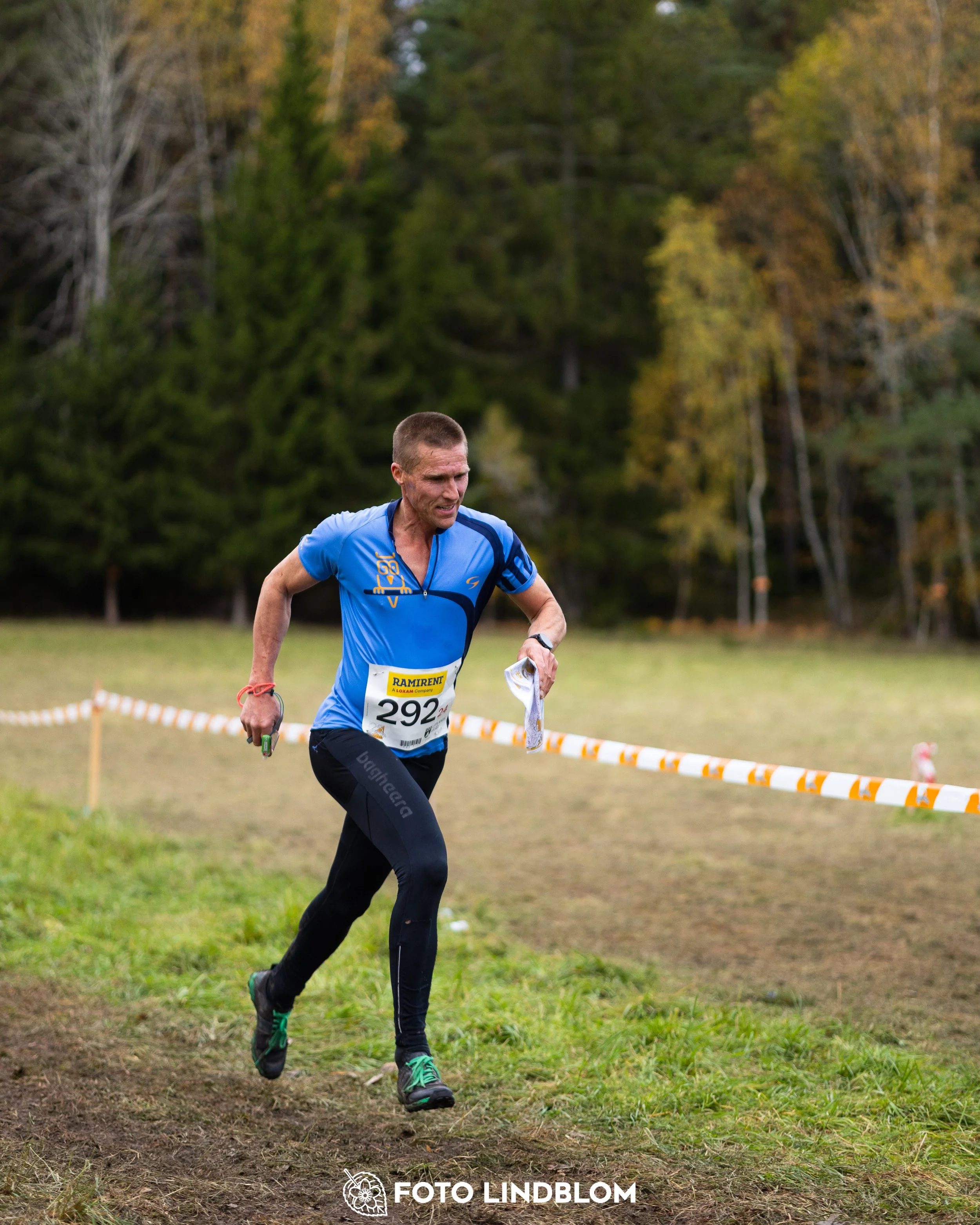 A picture from the 25-Manna orienteering event taken by Foto Lindblom