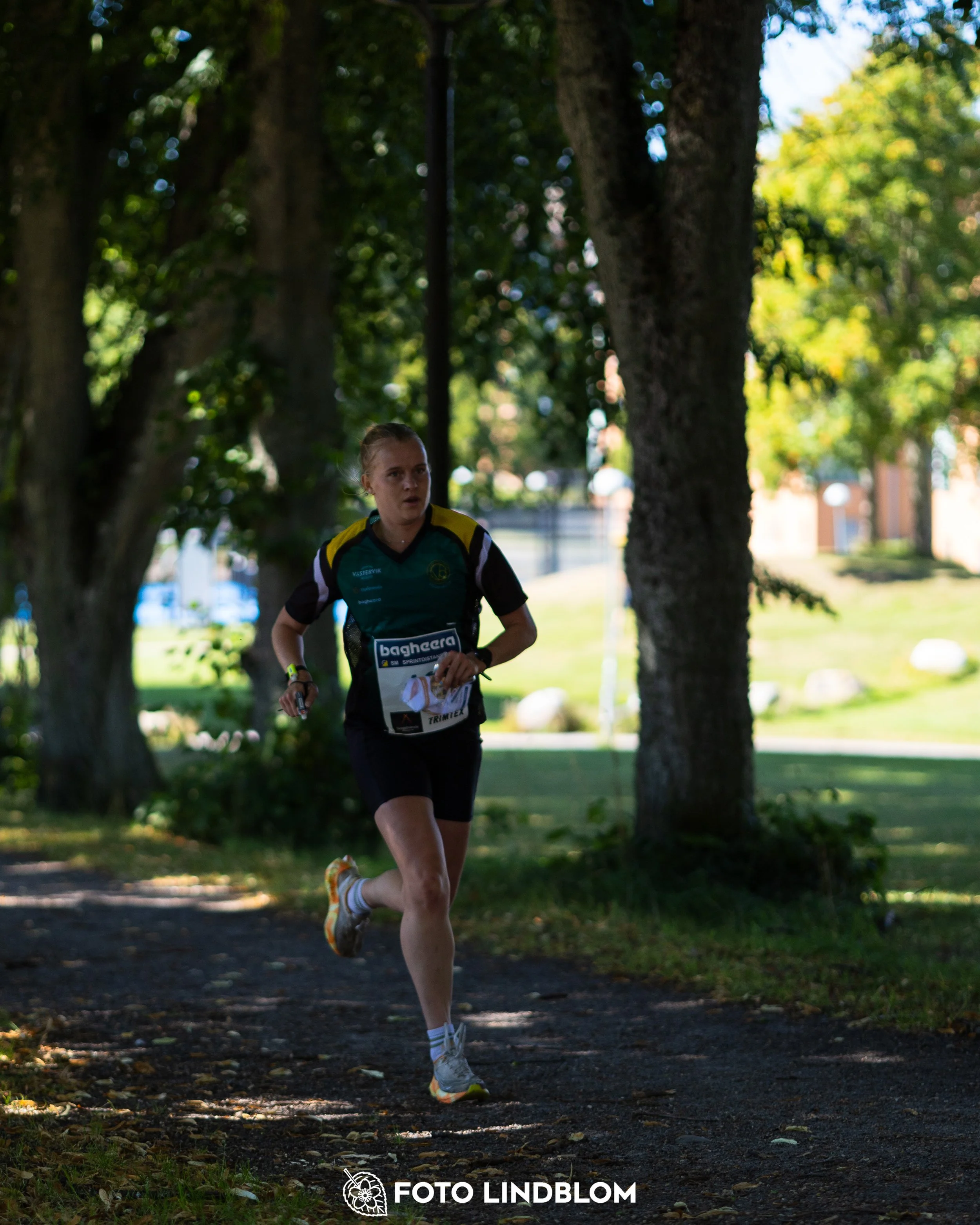 A picture from the Swedish national championship in knock out orienteering  taken by Foto Lindblom