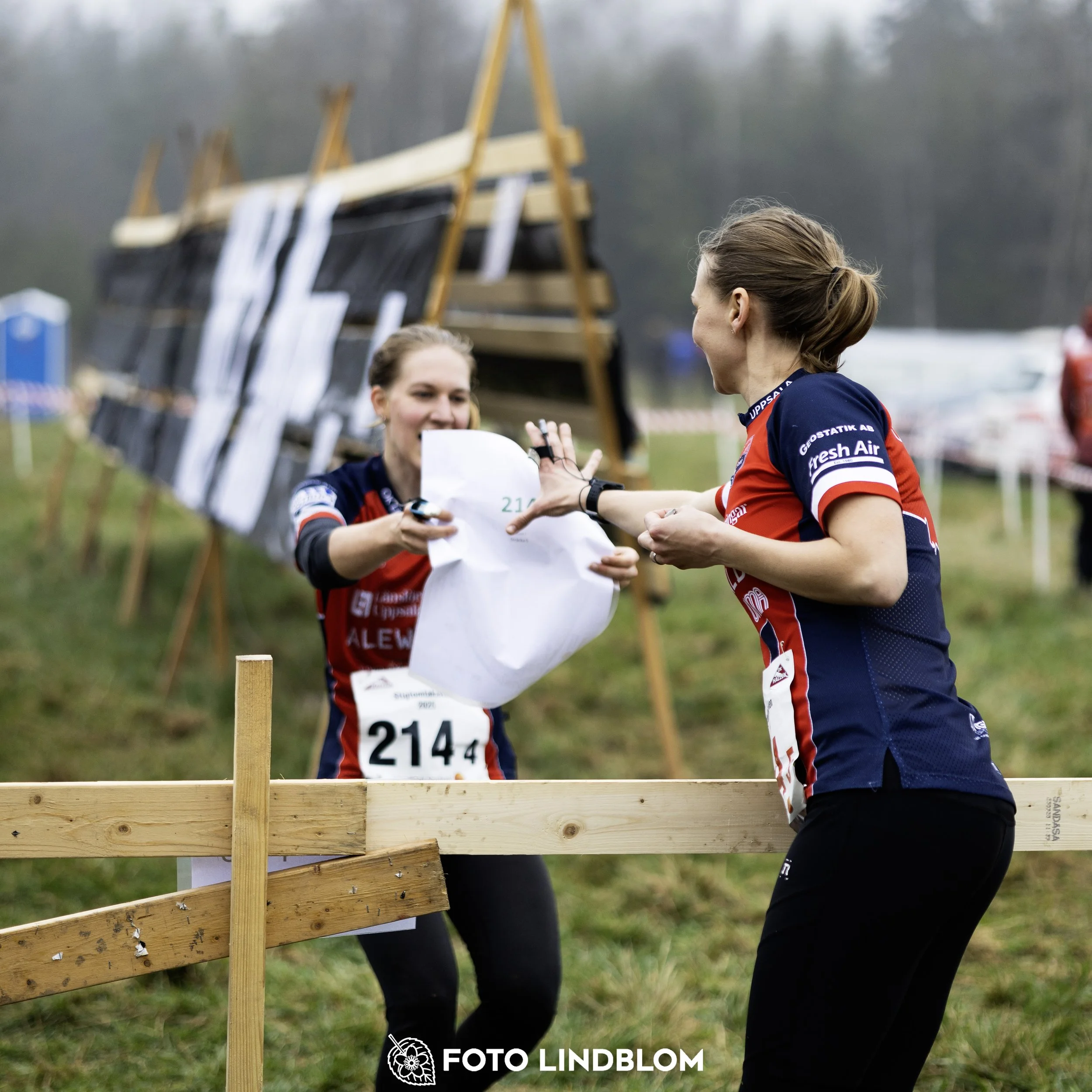 A picture from the orienteering relay competition "Stigtomtakavlen"