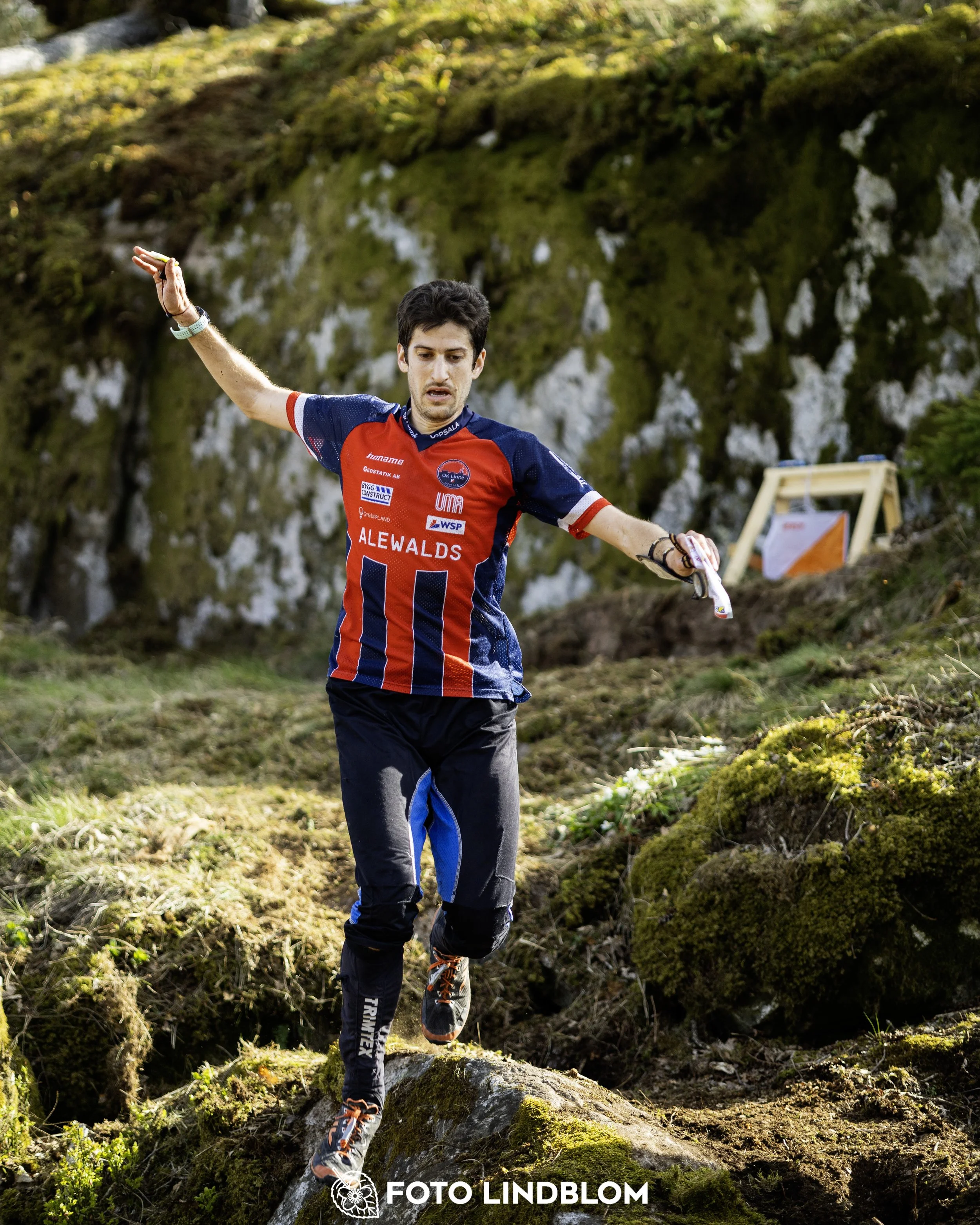 A picture from the third stage of the Swedish League orienteering competition
