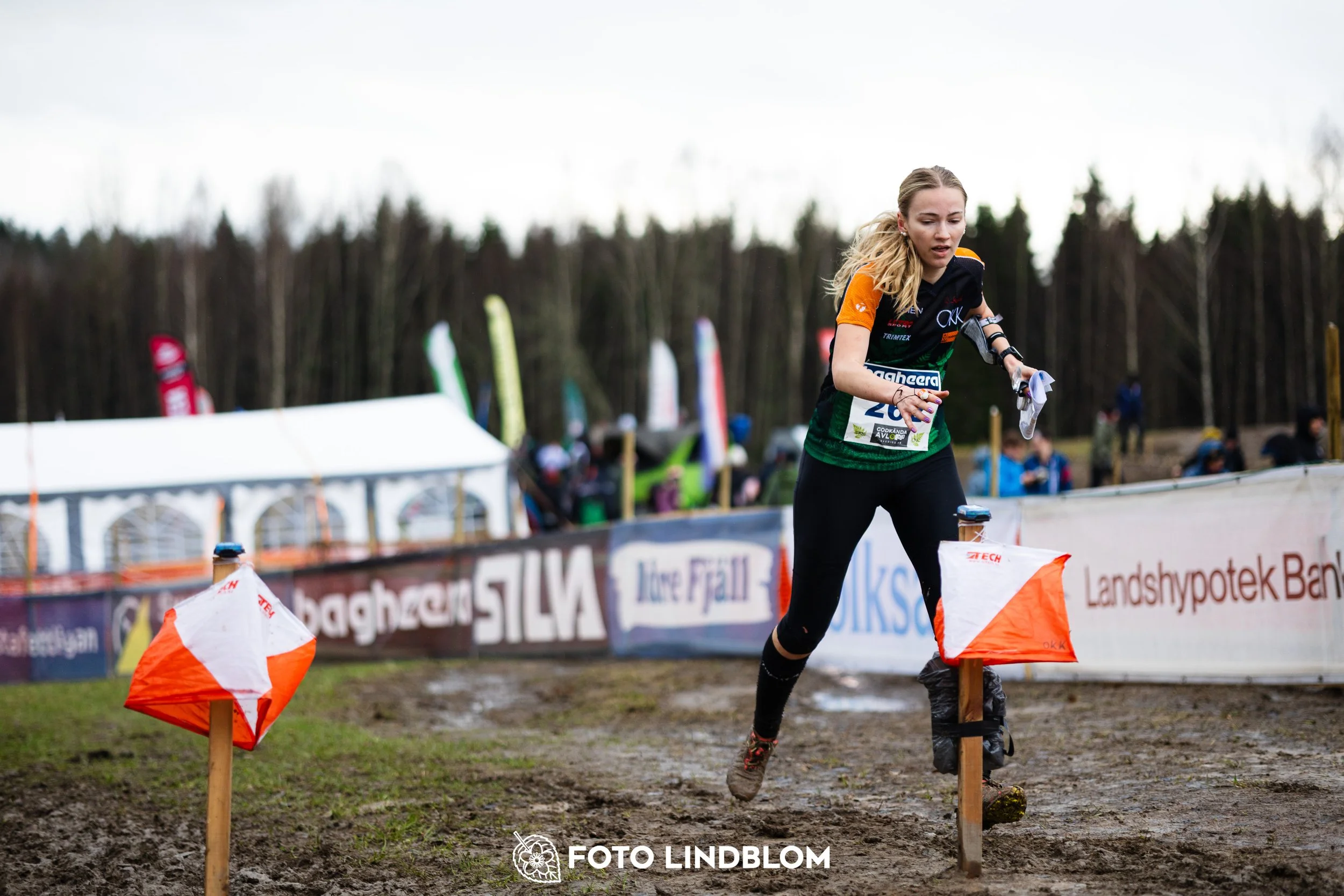 A photo from a middle distance orienteering event in Kolmården during the Swedish League 2026, captured by Foto Lindblom.