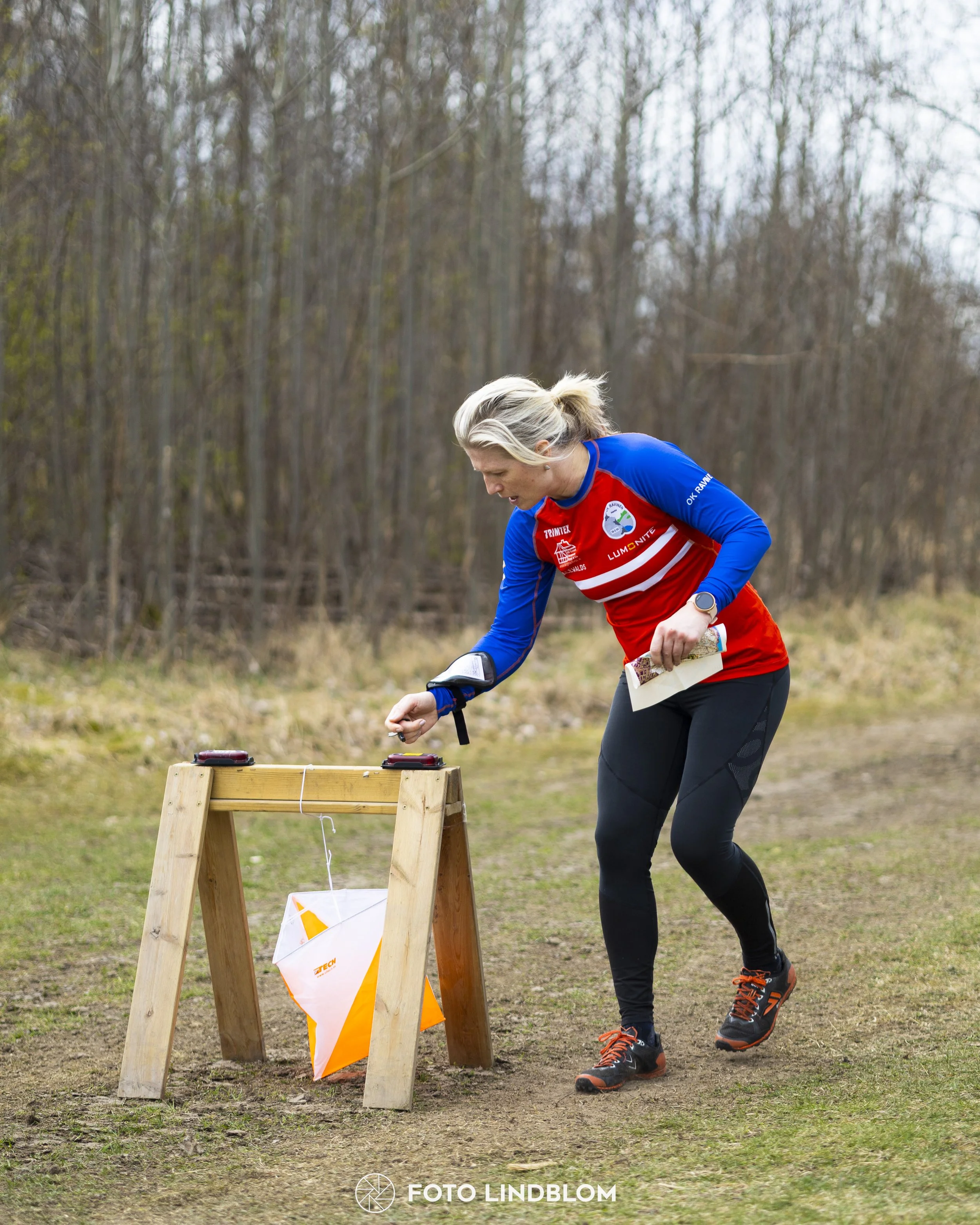 A picture from the orienteering competition "Orminge Medeln"