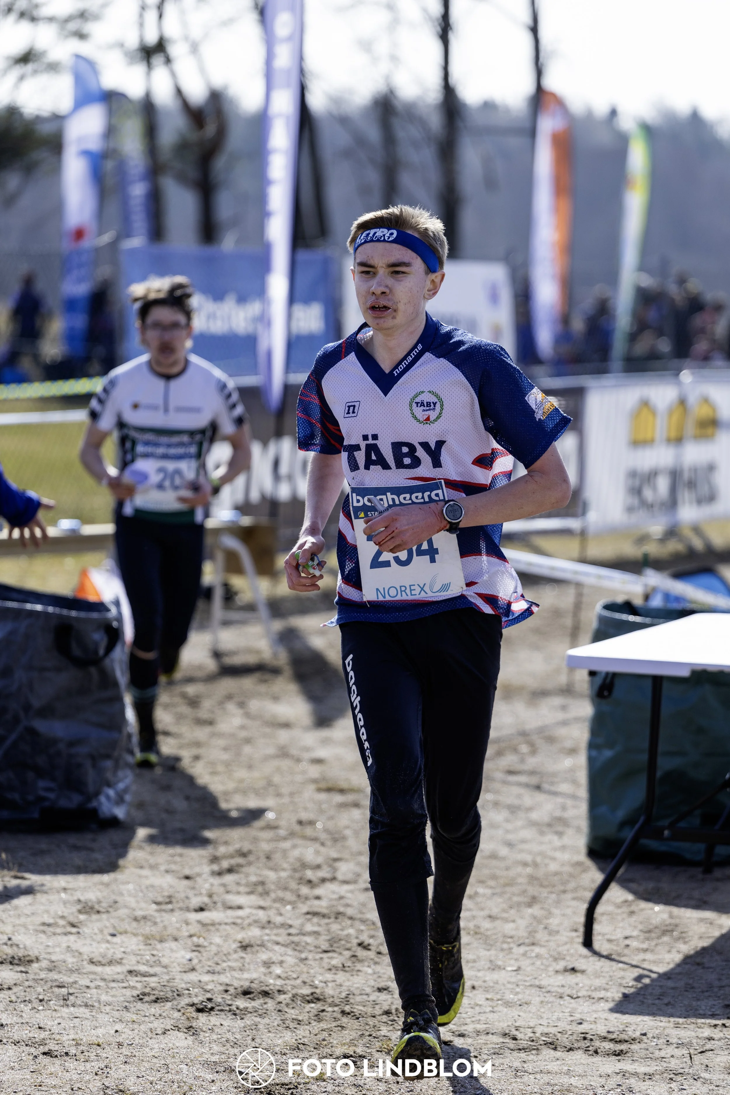 A picture from the orienteering relay competition "Måsen Staffeten"