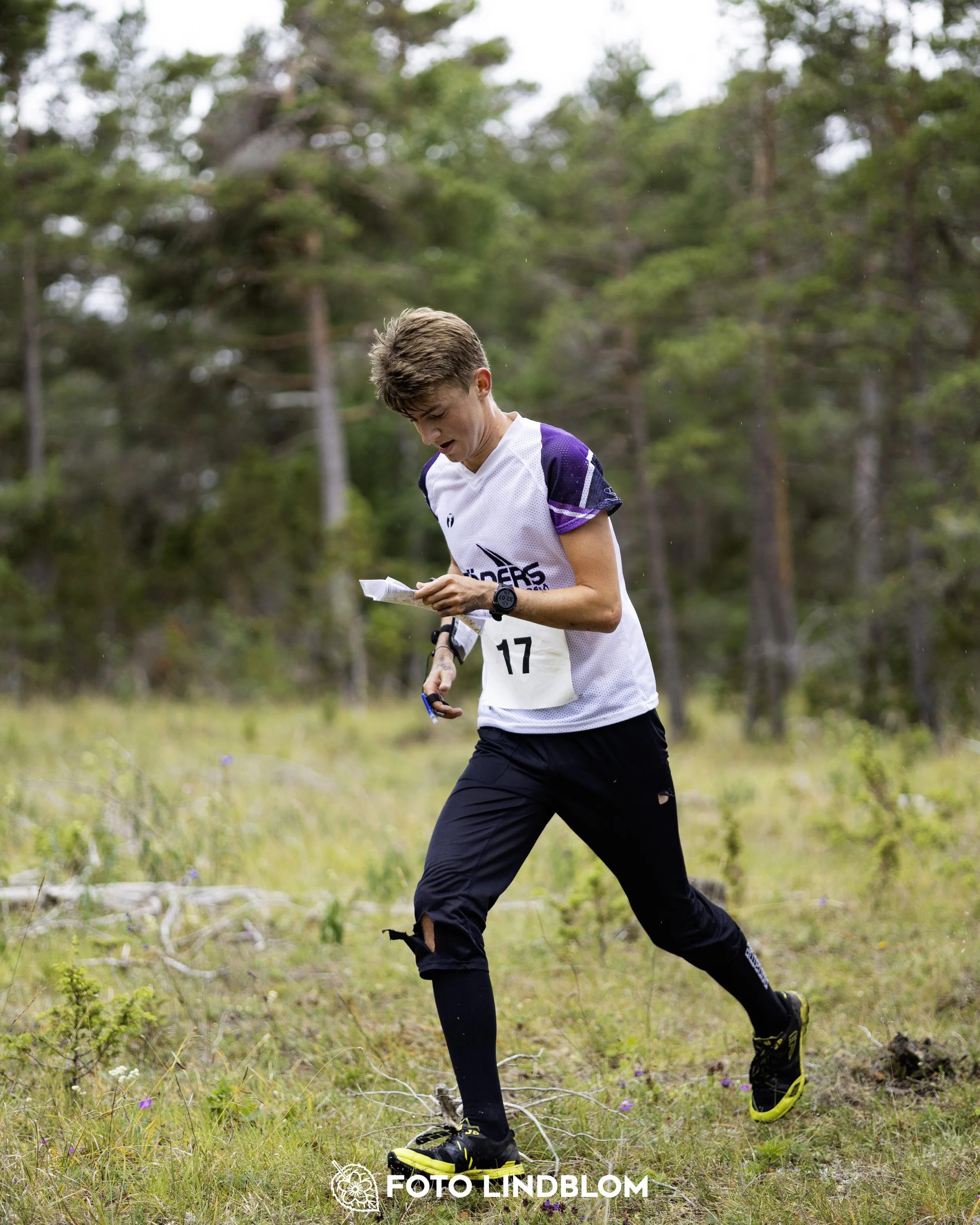 A picture from the Gotlands 2-Dagars orienteering competition