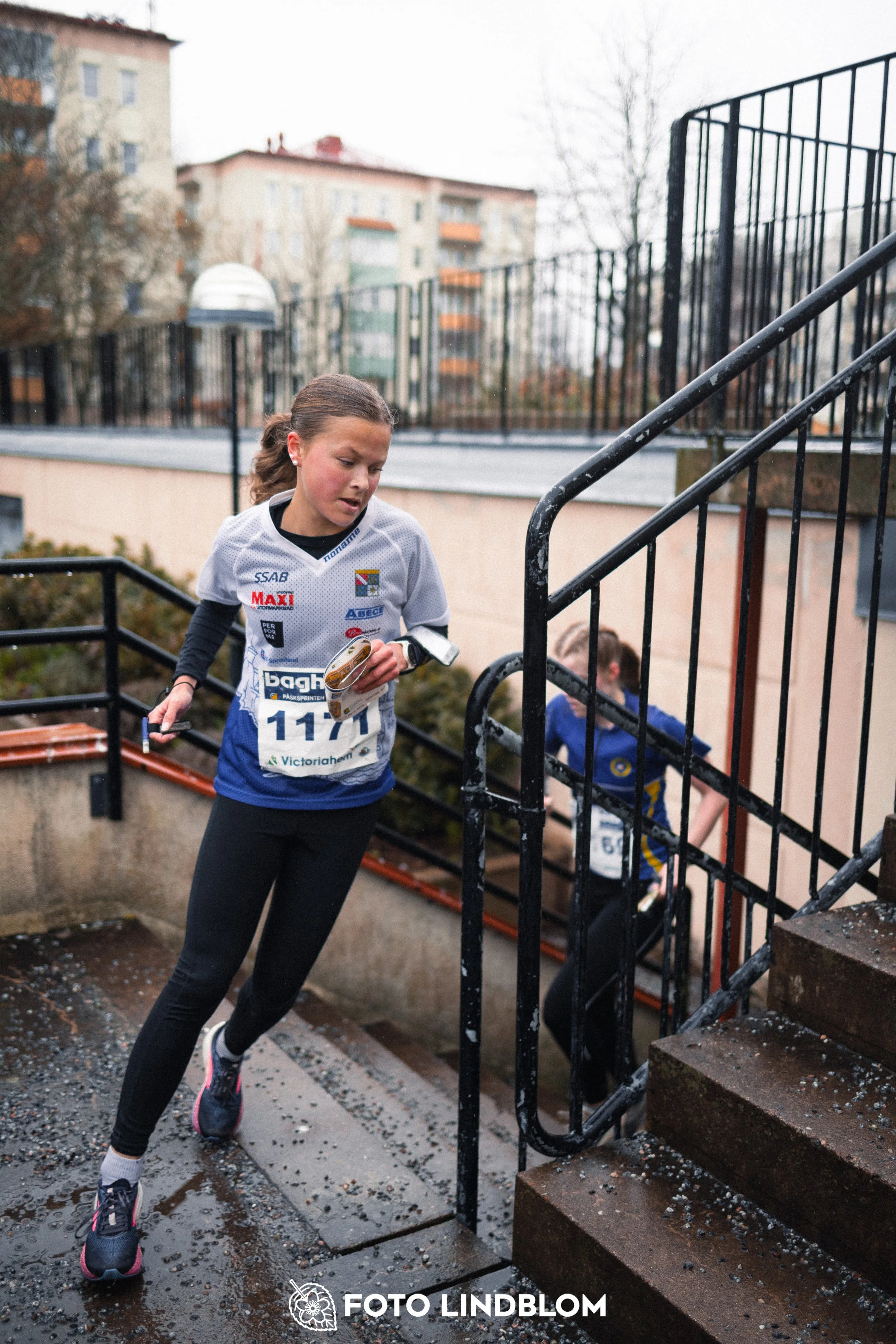 A photo from an orienteering race in Stockholm during the Swedish League spring season 2026, captured by Foto Lindblom.