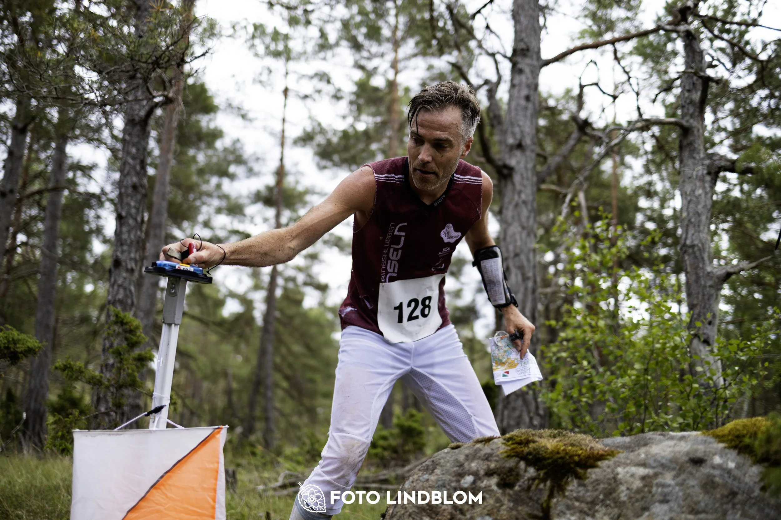 A picture from the Gotlands 2-Dagars orienteering competition