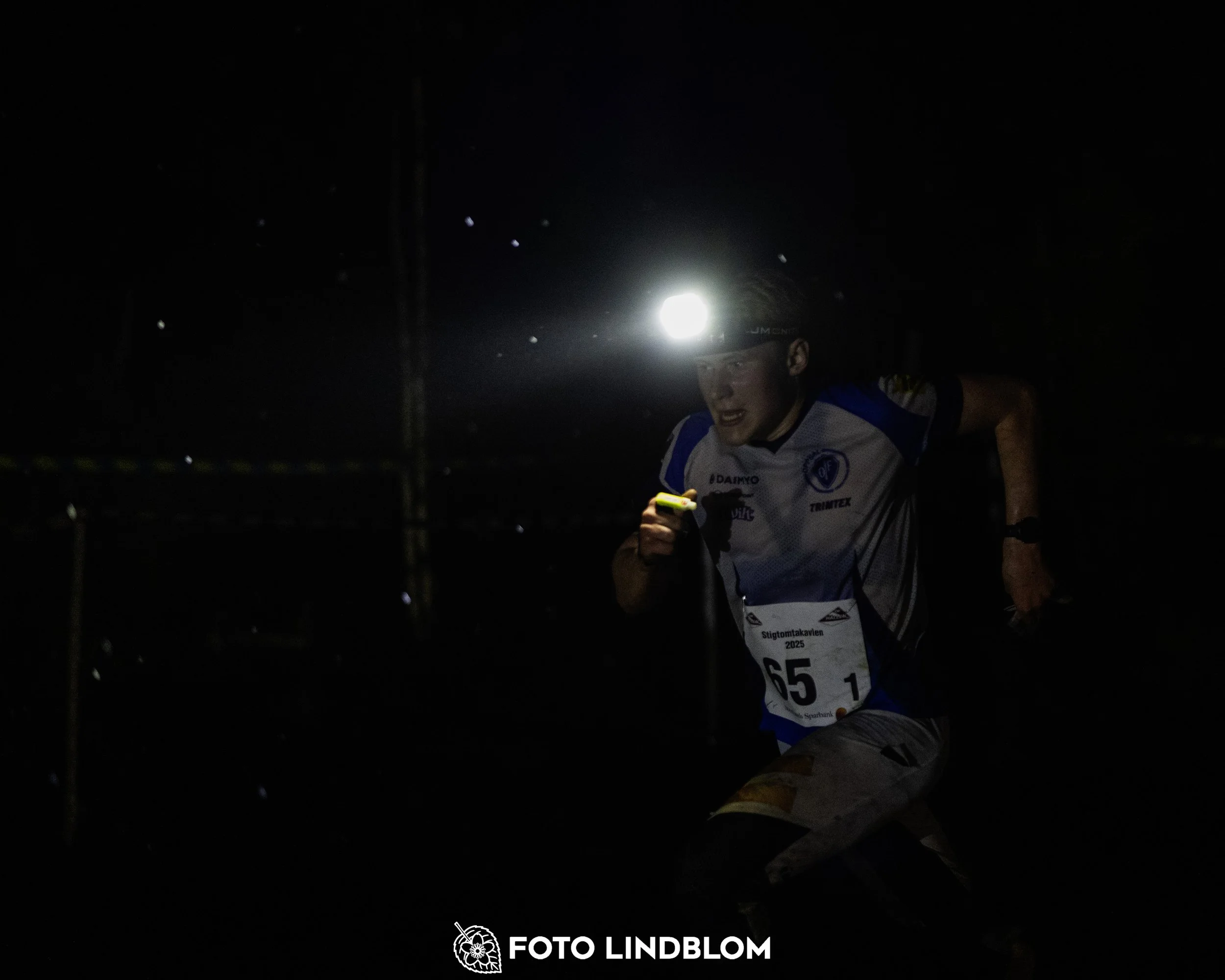 A picture from the orienteering relay competition "Stigtomtakavlen"