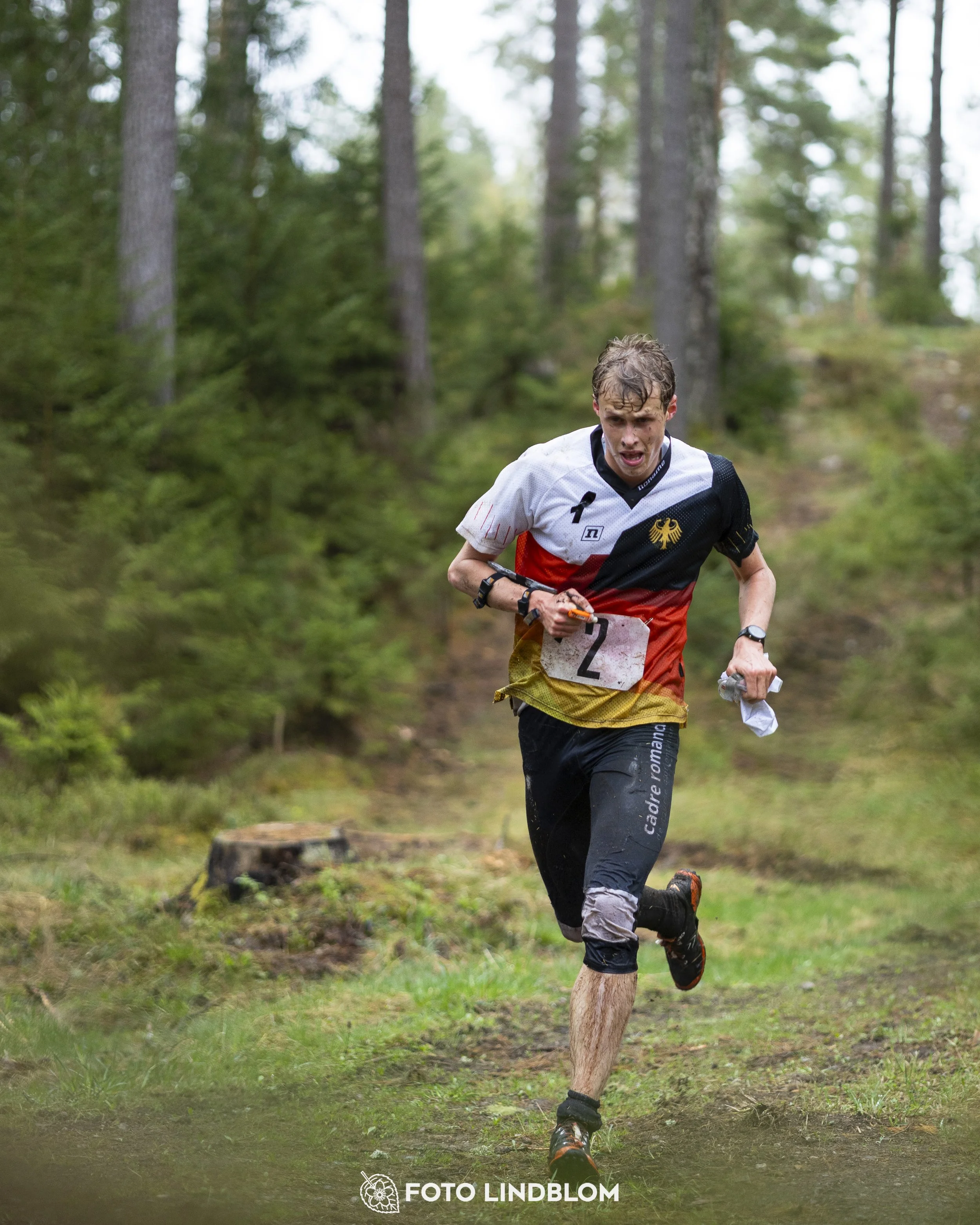 A picture from the orienteering competition "Prästtomtadubbeln"