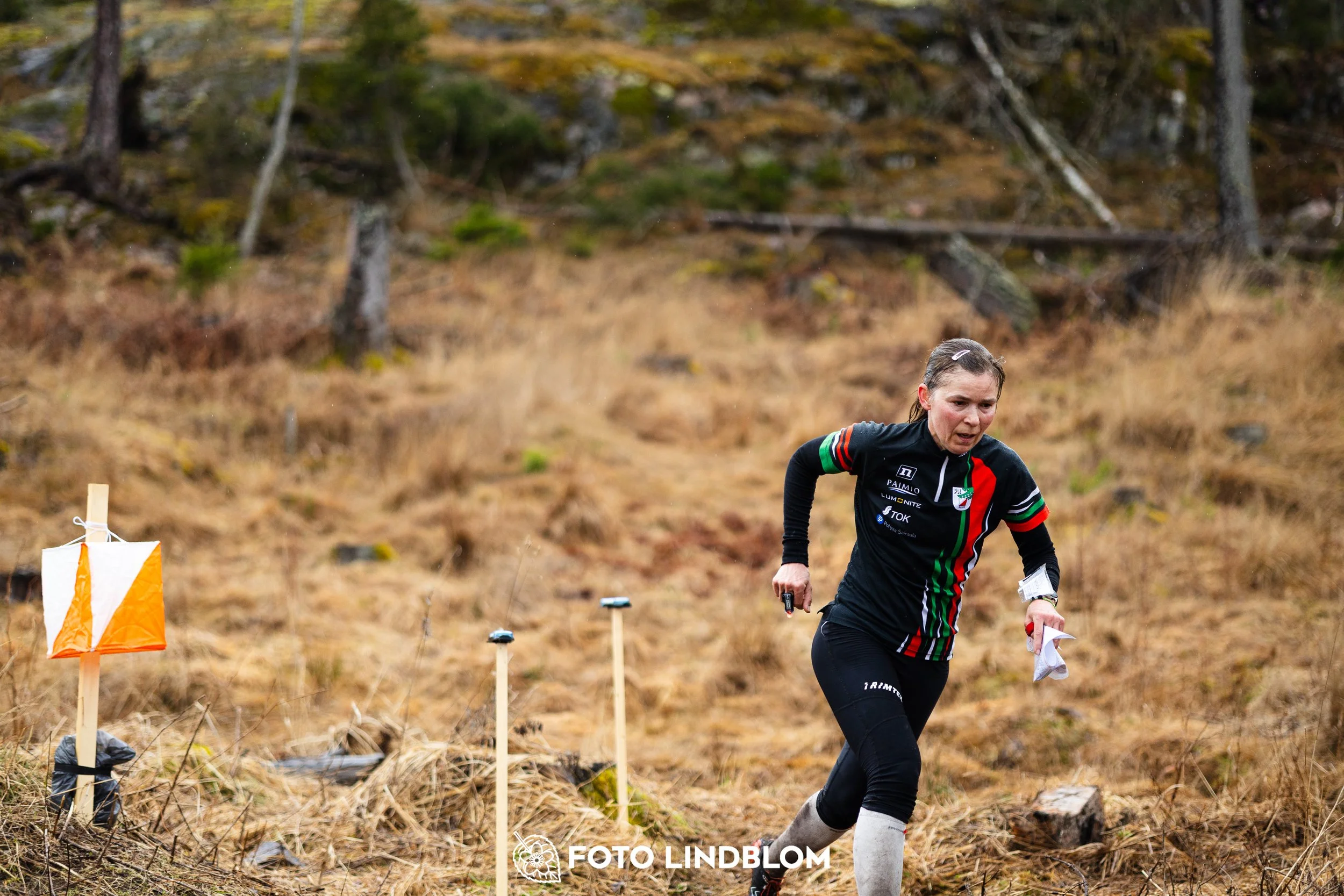 A photo from the Swedish League orienteering competition in Kolmården spring 2026, captured by Foto Lindblom.