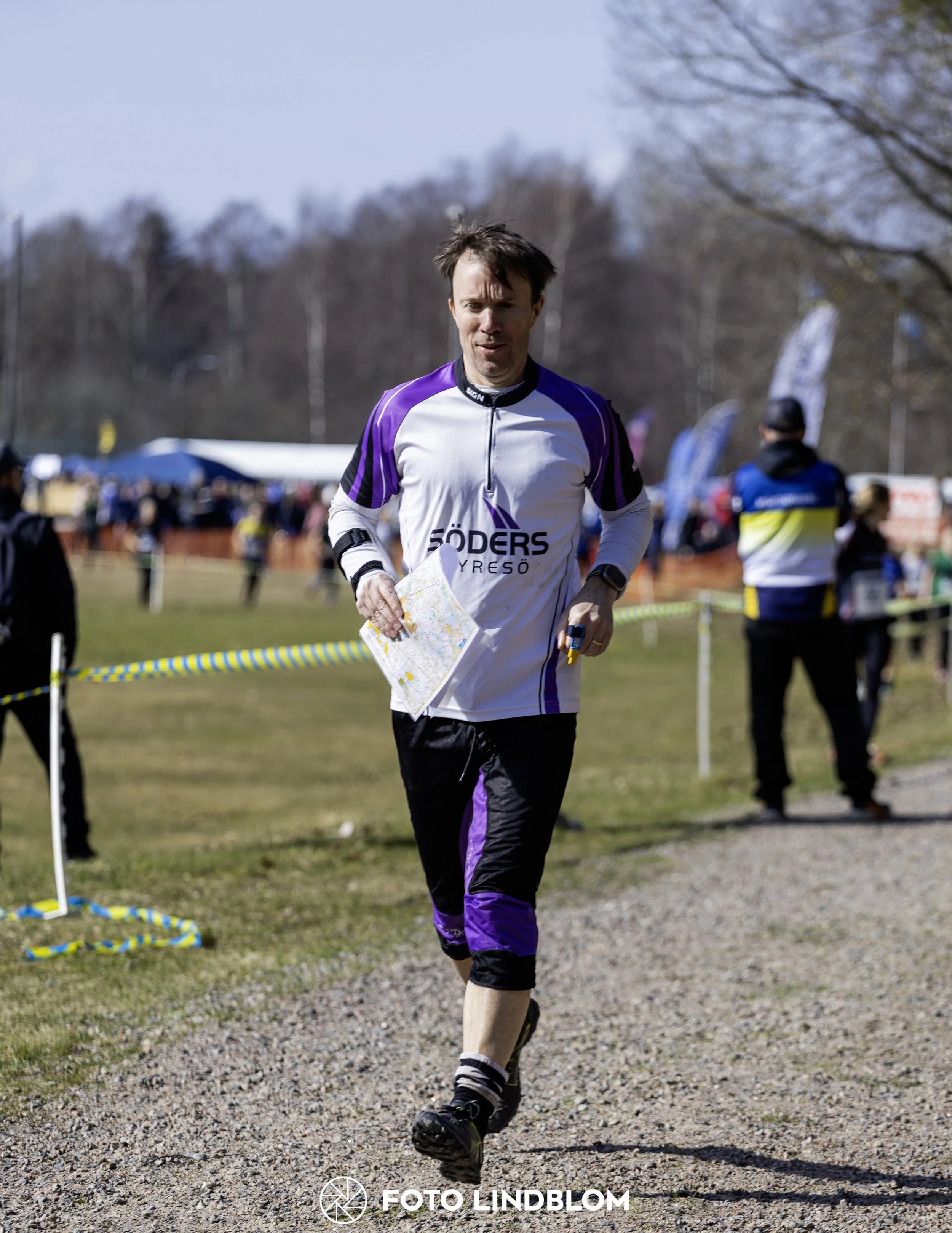 A picture from the orienteering relay competition "Måsen Staffeten"