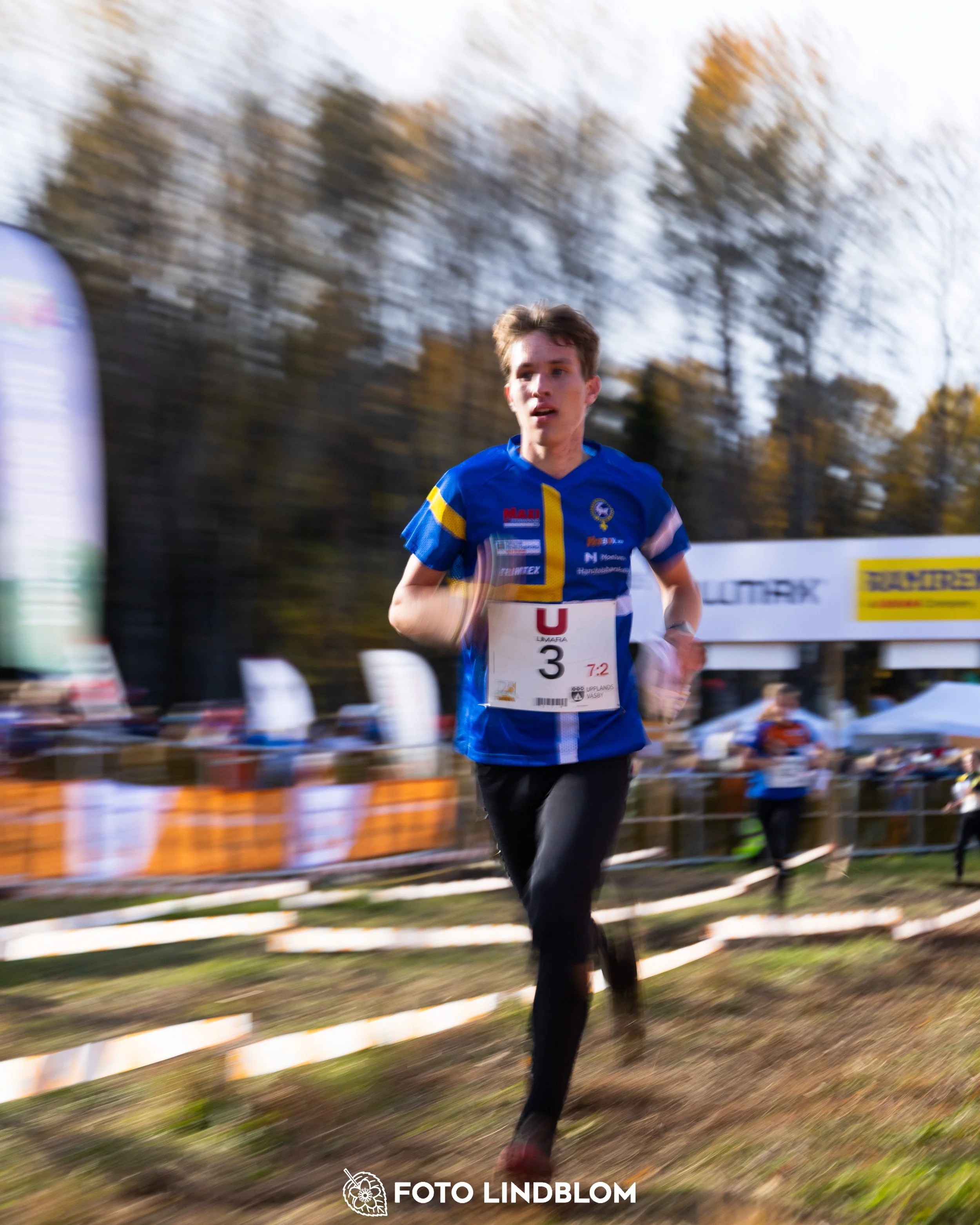 A picture from the 25-Manna orienteering event taken by Foto Lindblom