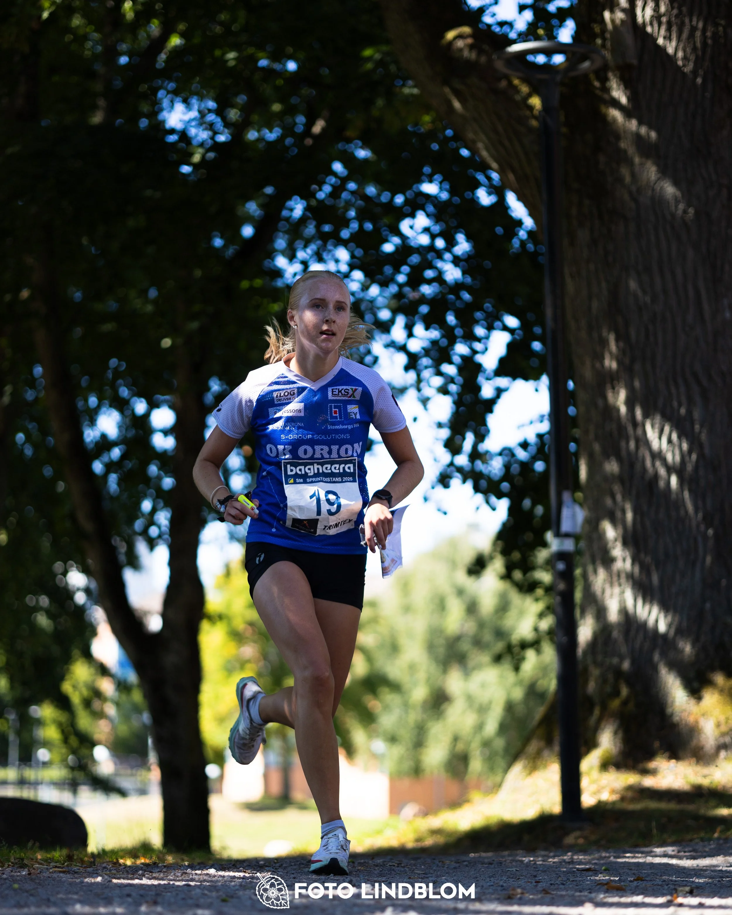 A picture from the Swedish national championship in knock out orienteering  taken by Foto Lindblom