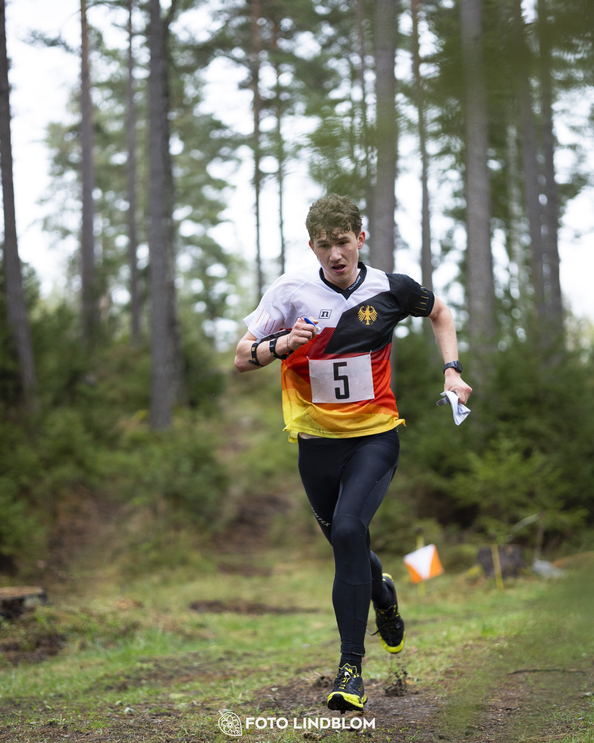A picture from the orienteering competition "Prästtomtadubbeln"