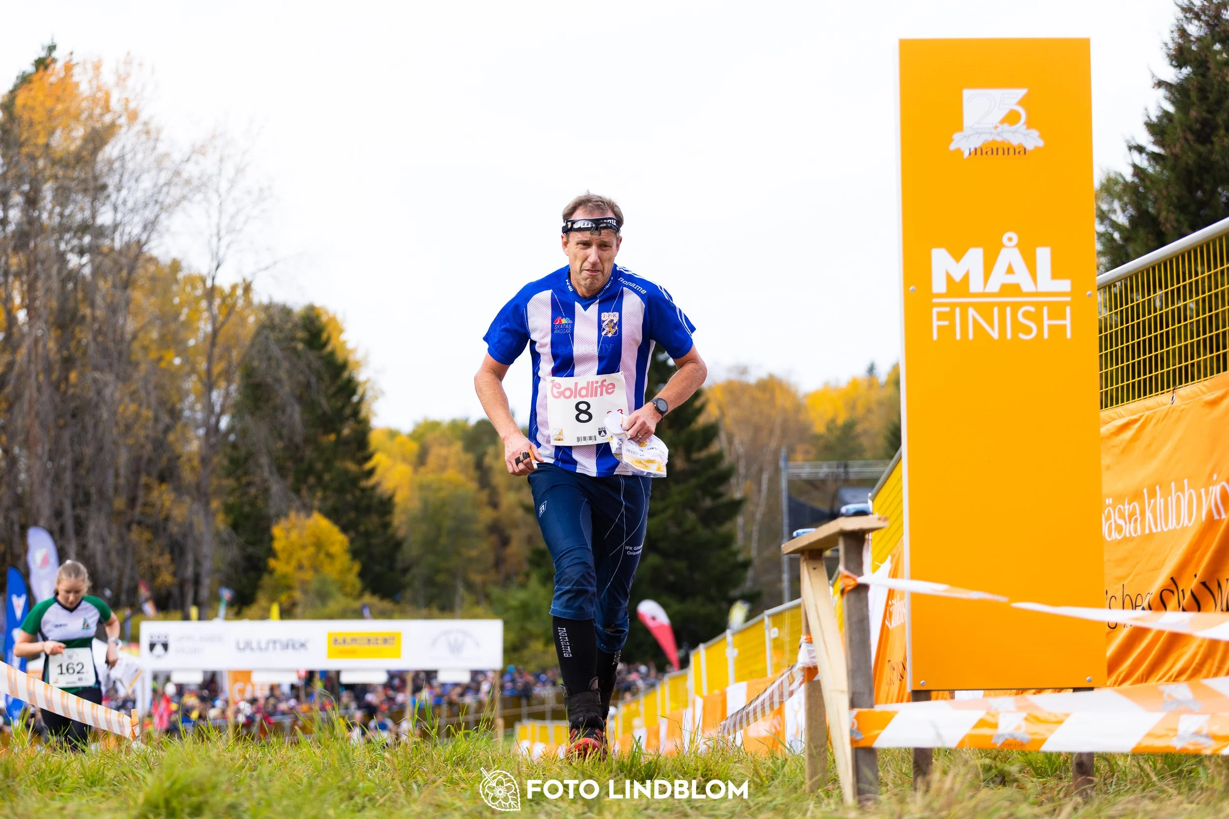 A picture from the 25-Manna orienteering event taken by Foto Lindblom