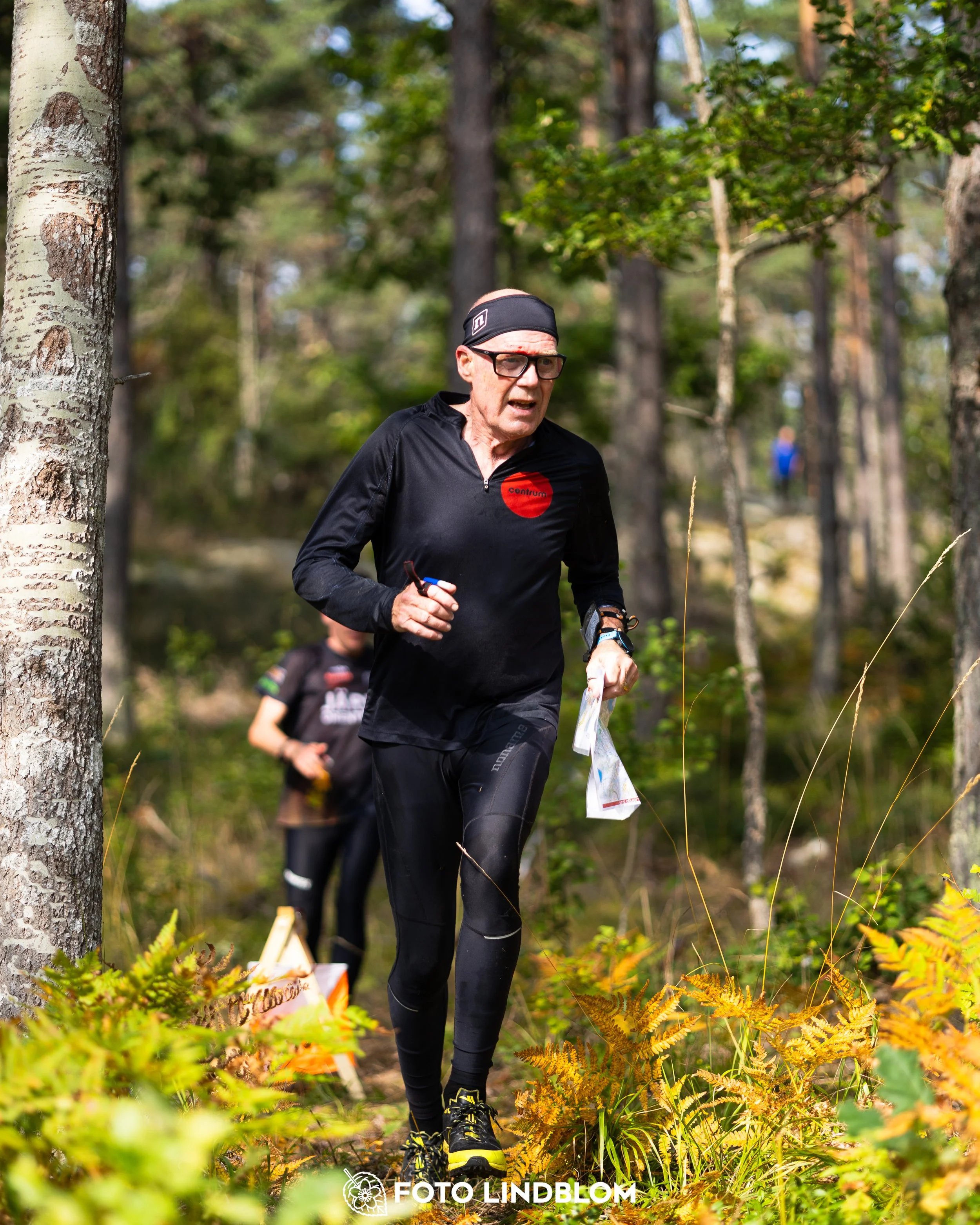 A picture from the Stockholm district championship in middle distance orienteering taken by Foto Lindblom
