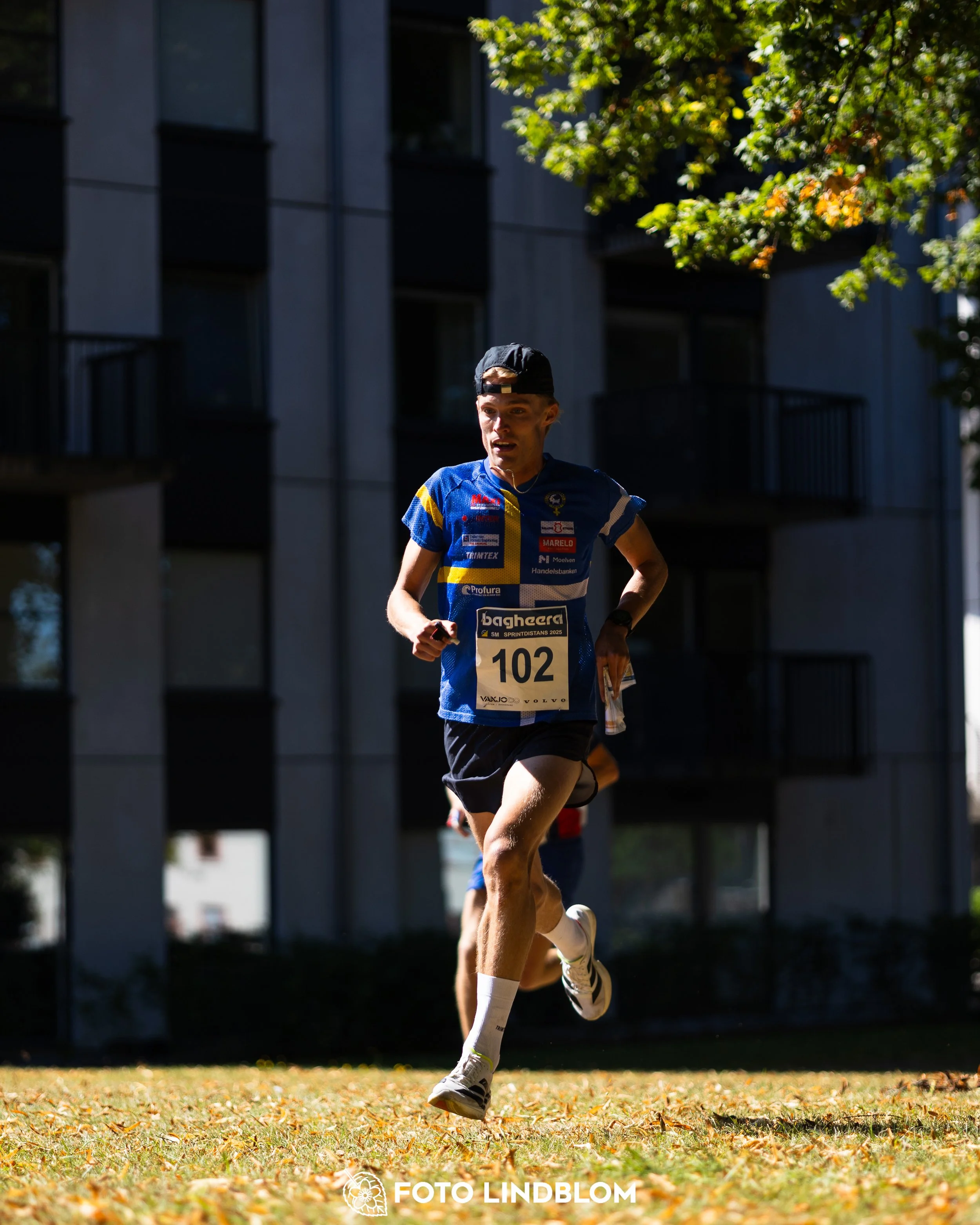 A picture from the Swedish national championship in knock out orienteering  taken by Foto Lindblom